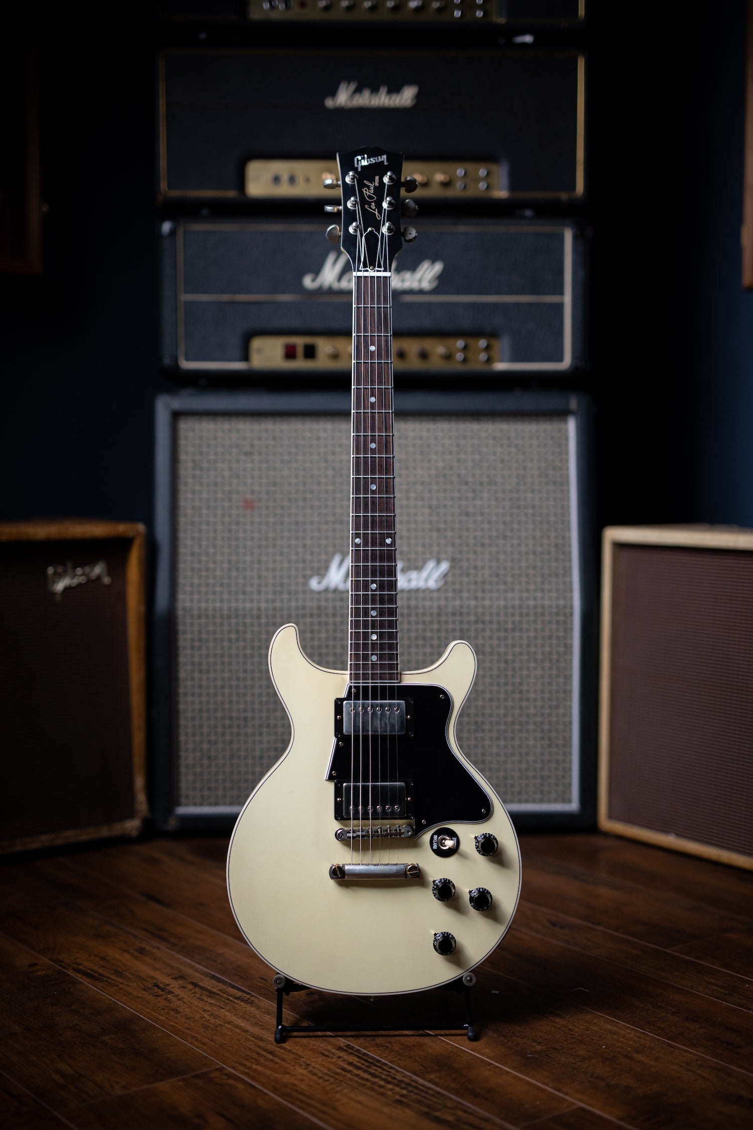 Gibson Custom Shop Les Paul Special Double Cut Electric Guitar - VOS Classic White