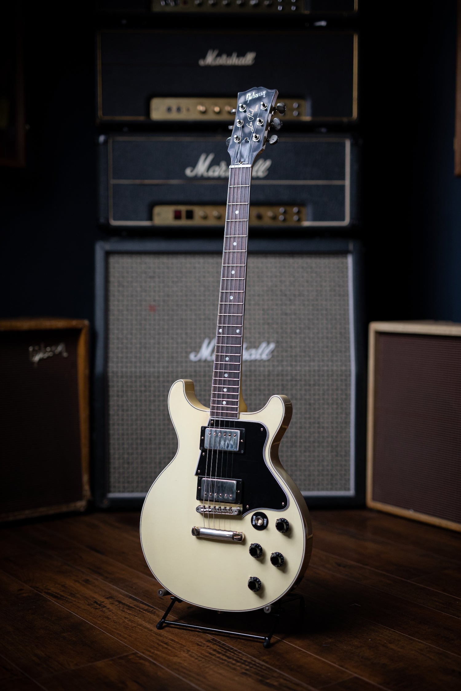 Gibson Custom Shop Les Paul Special Double Cut Electric Guitar - VOS Classic White