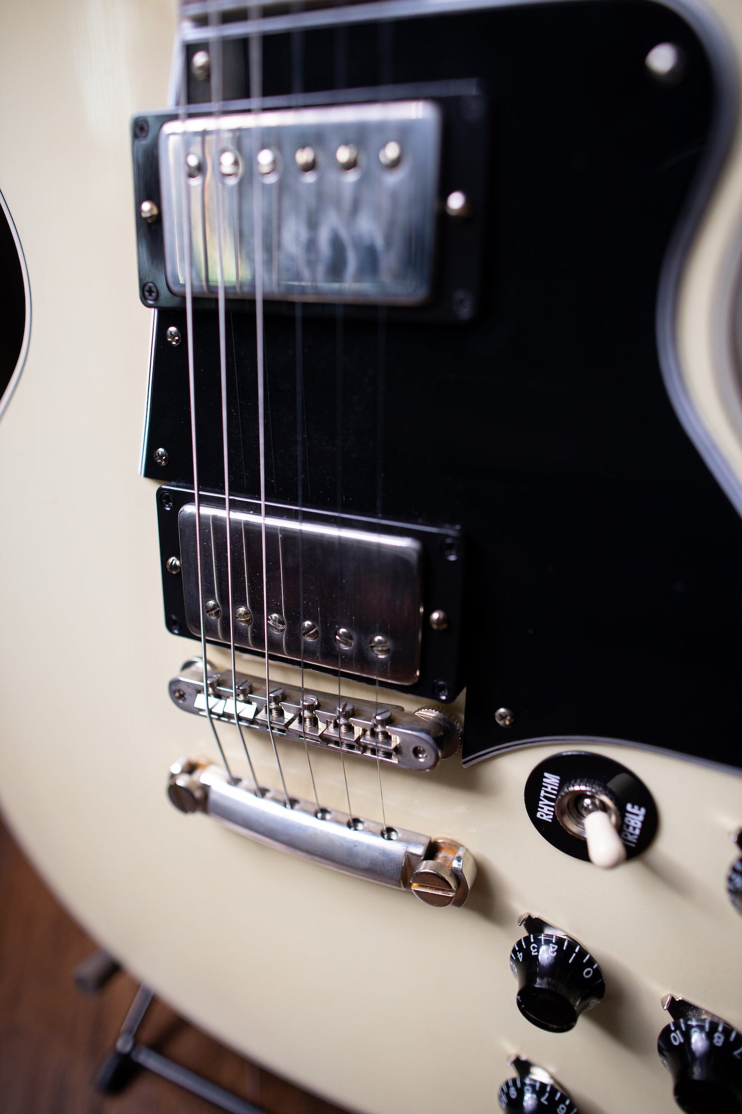 Gibson Custom Shop Les Paul Special Double Cut Electric Guitar - VOS Classic White