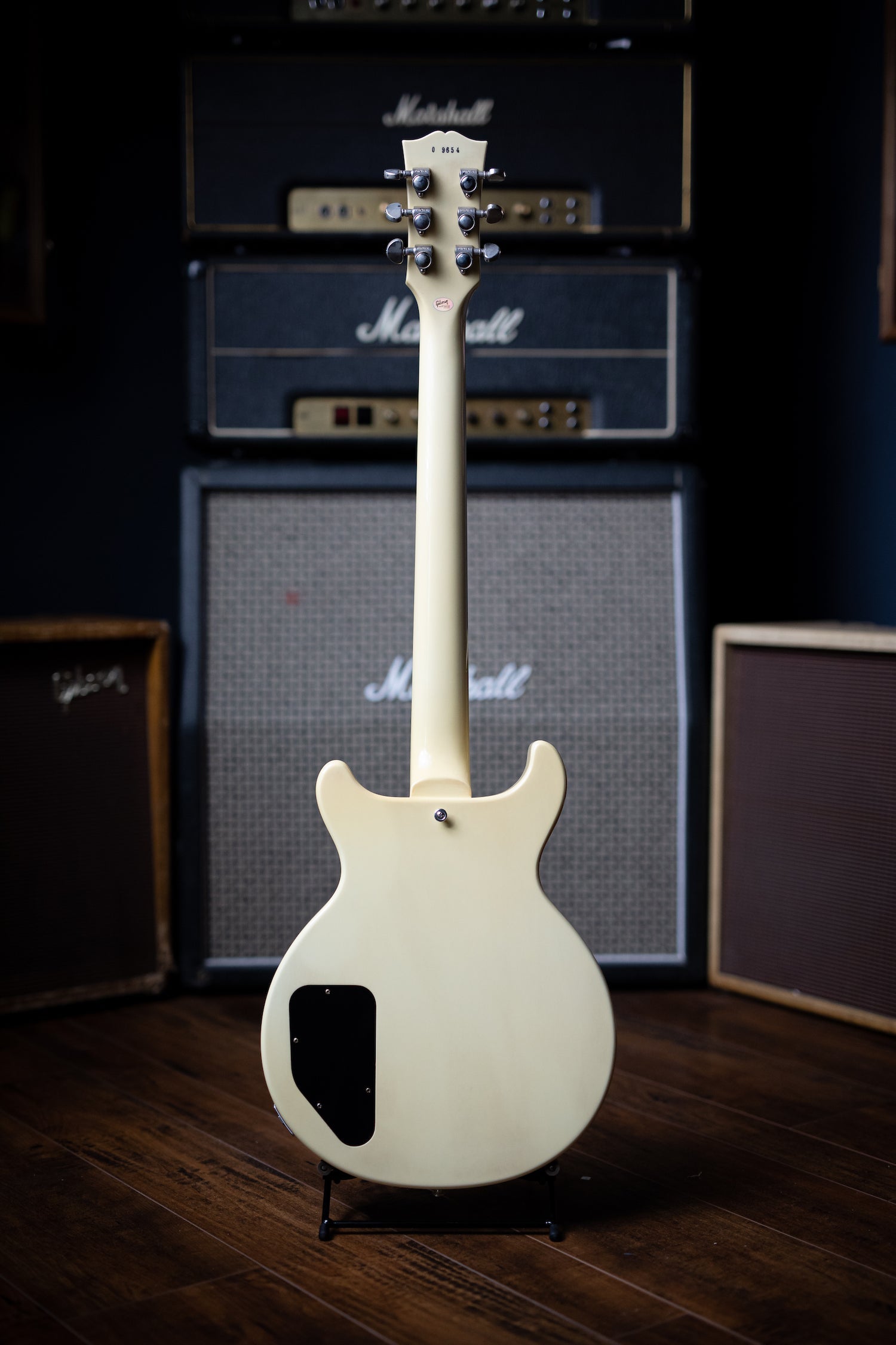 Gibson Custom Shop Les Paul Special Double Cut Electric Guitar - VOS Classic White