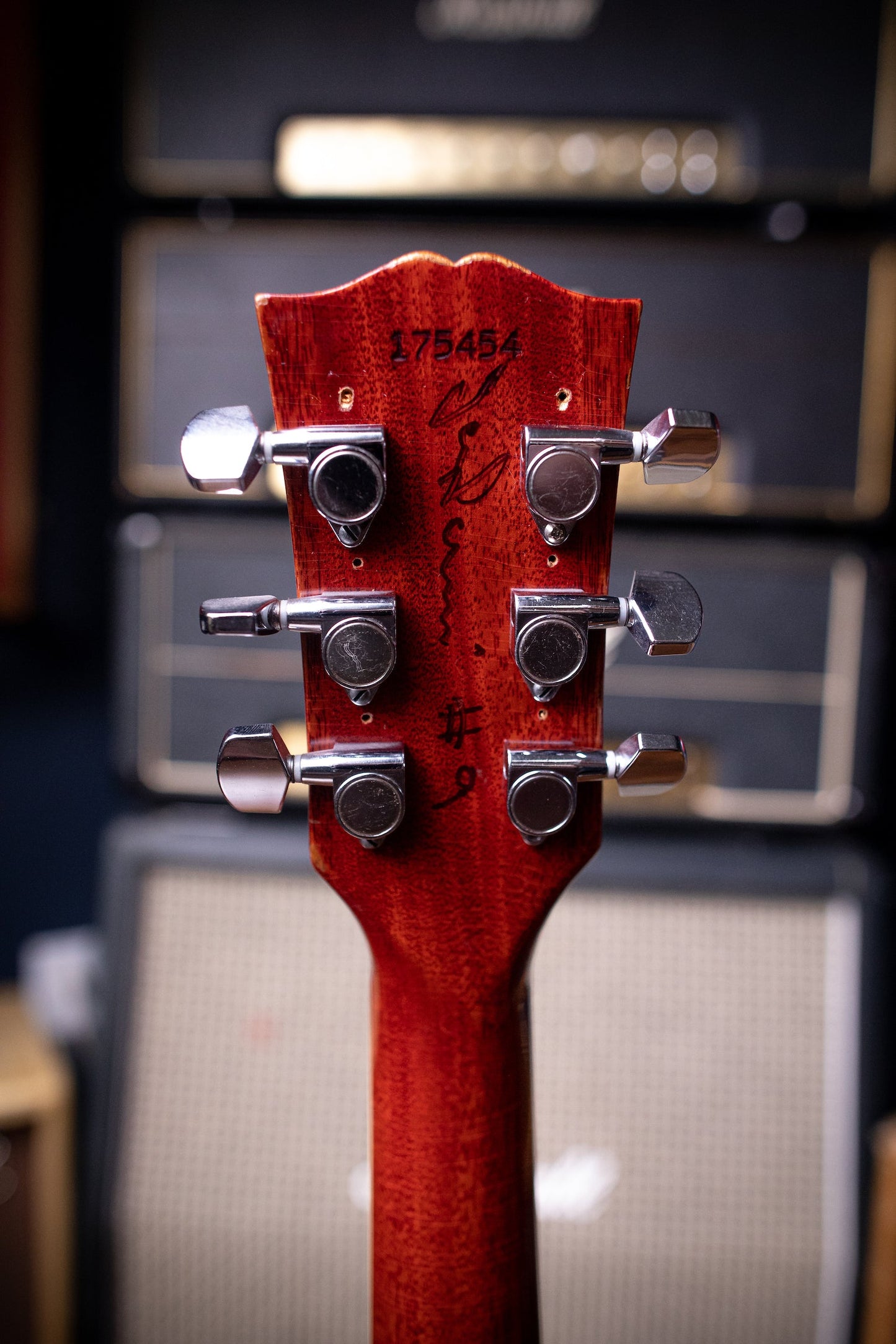 Gibson Tony Iommi "Monkey" 1964 SG Special Replica Right Handed Electric Guitar - Aged Cherry