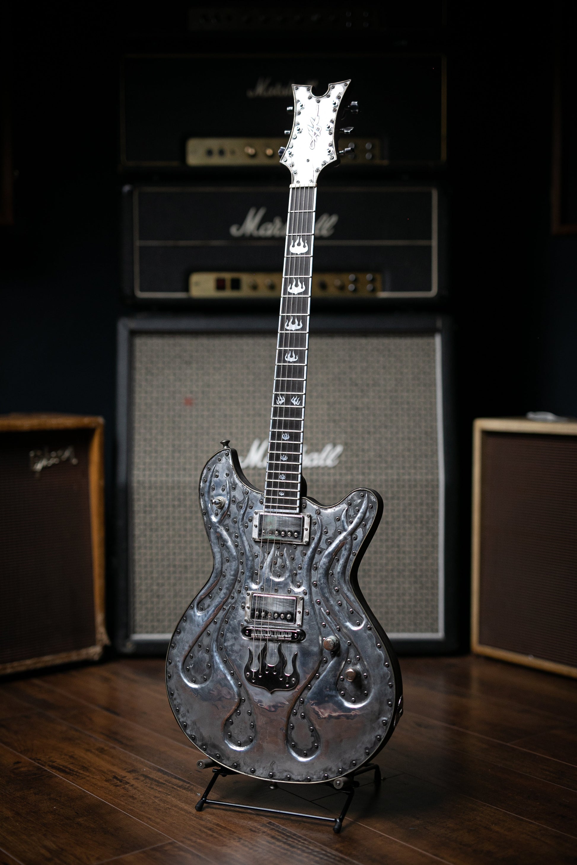 McSwain Custom Flame Electric Guitar
