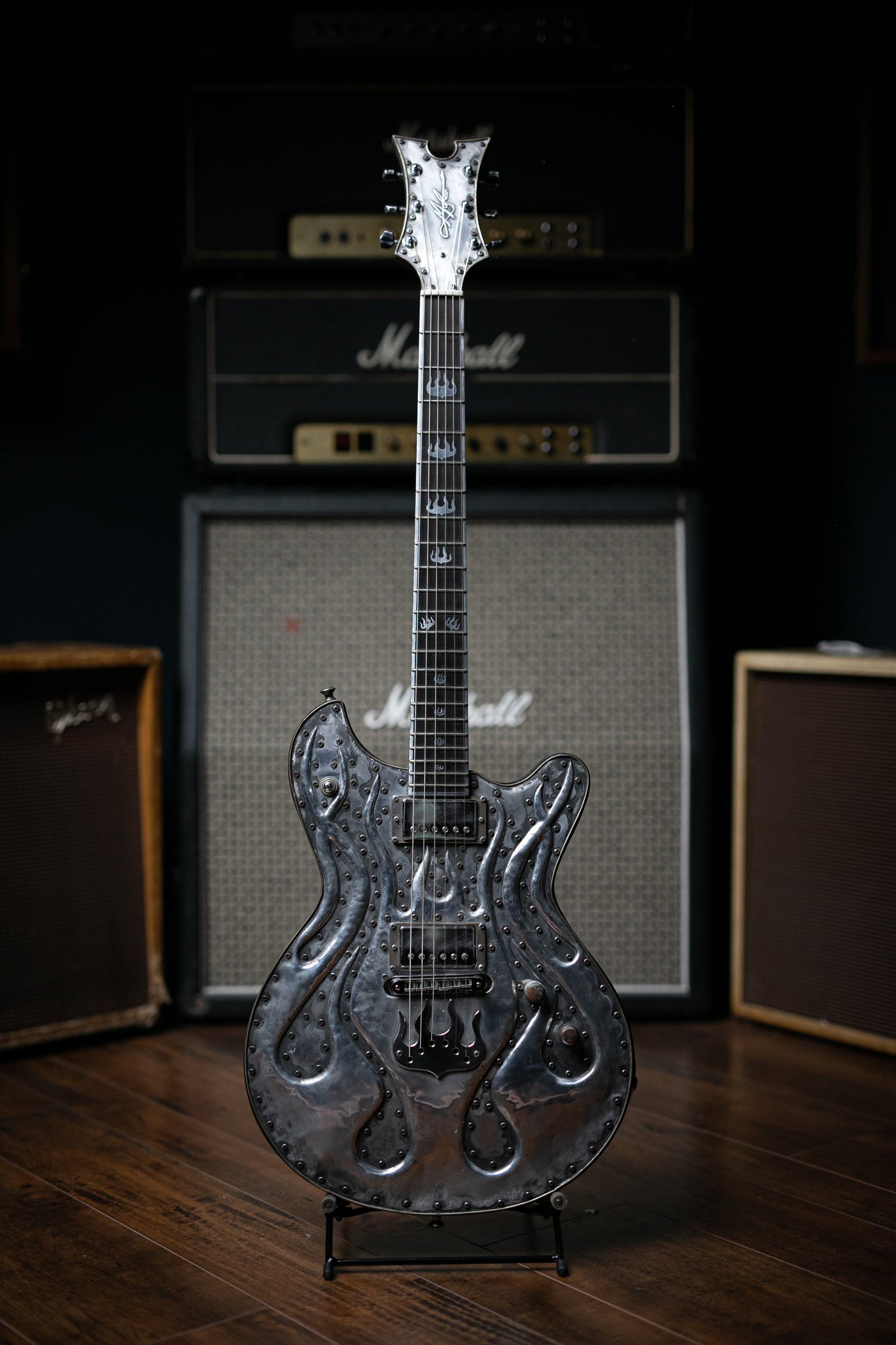 McSwain Custom Flame Electric Guitar