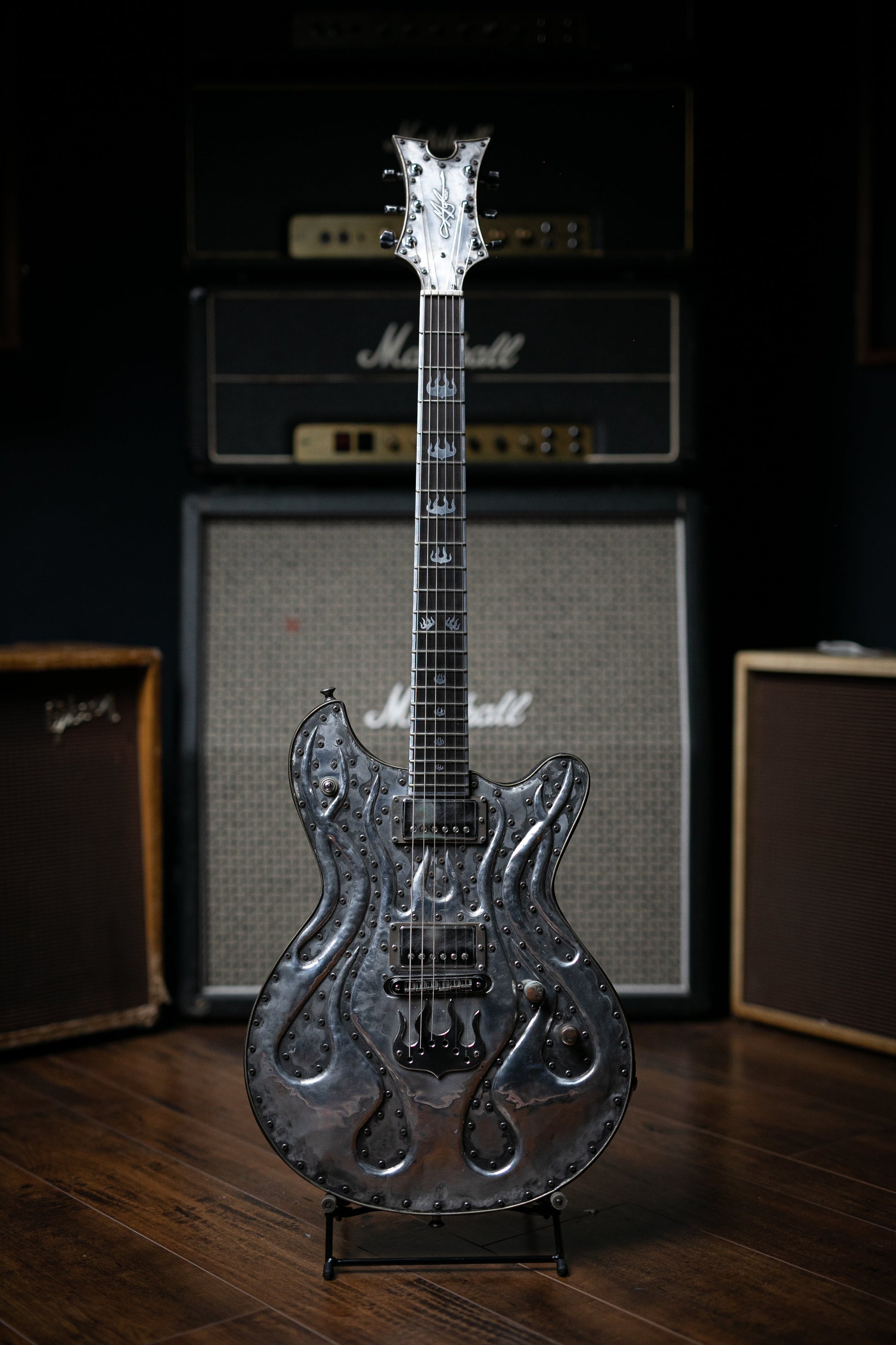 McSwain Custom Flame Electric Guitar