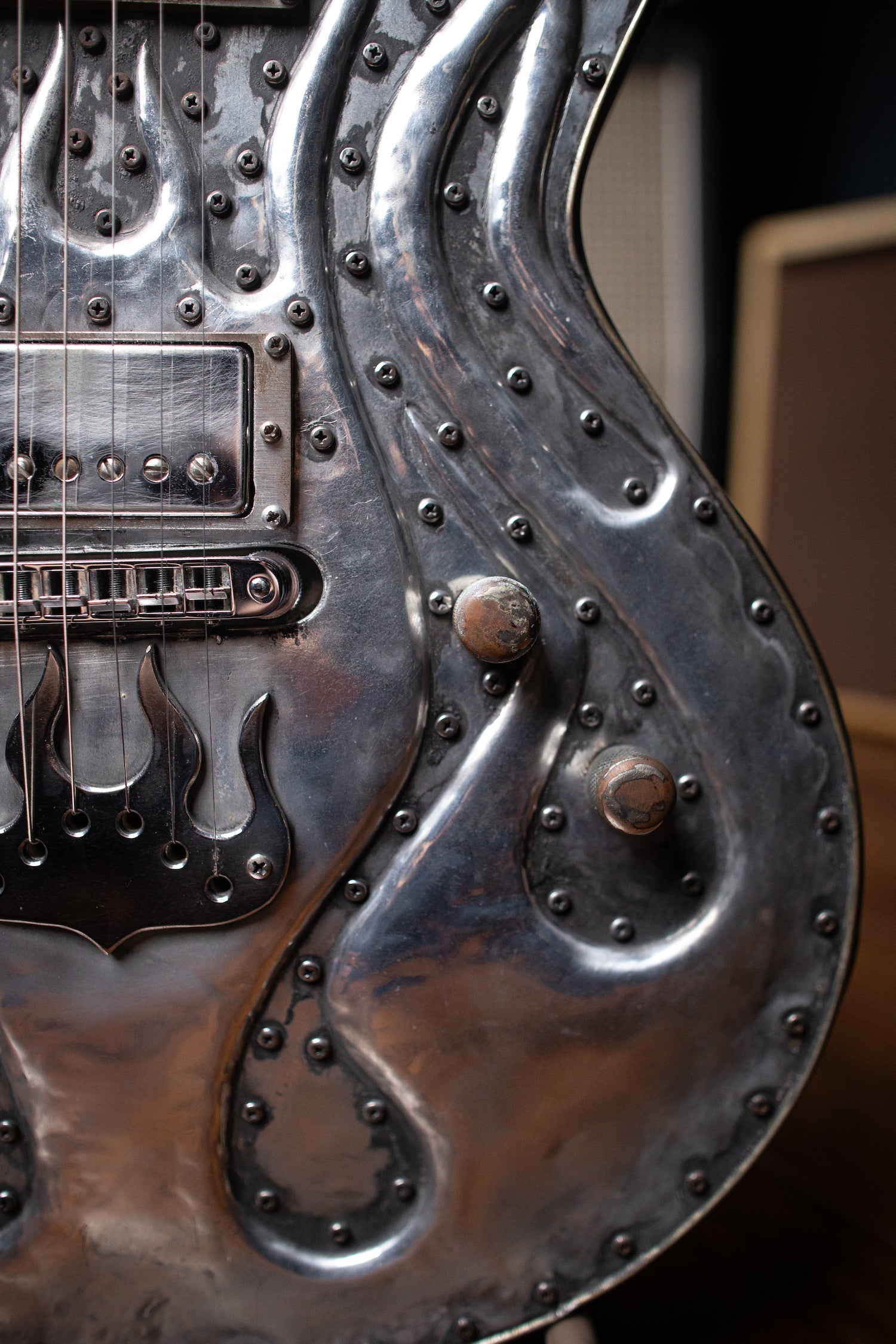 McSwain Custom Flame Electric Guitar