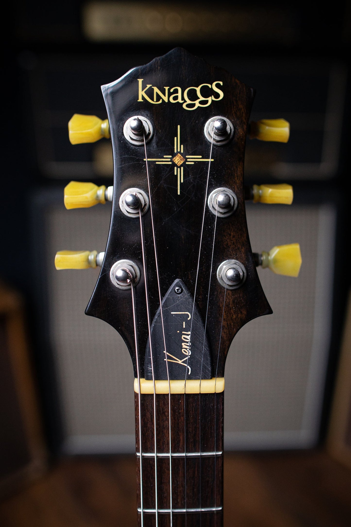 Knaggs Kenai "J" D1 Electric Guitar - Black