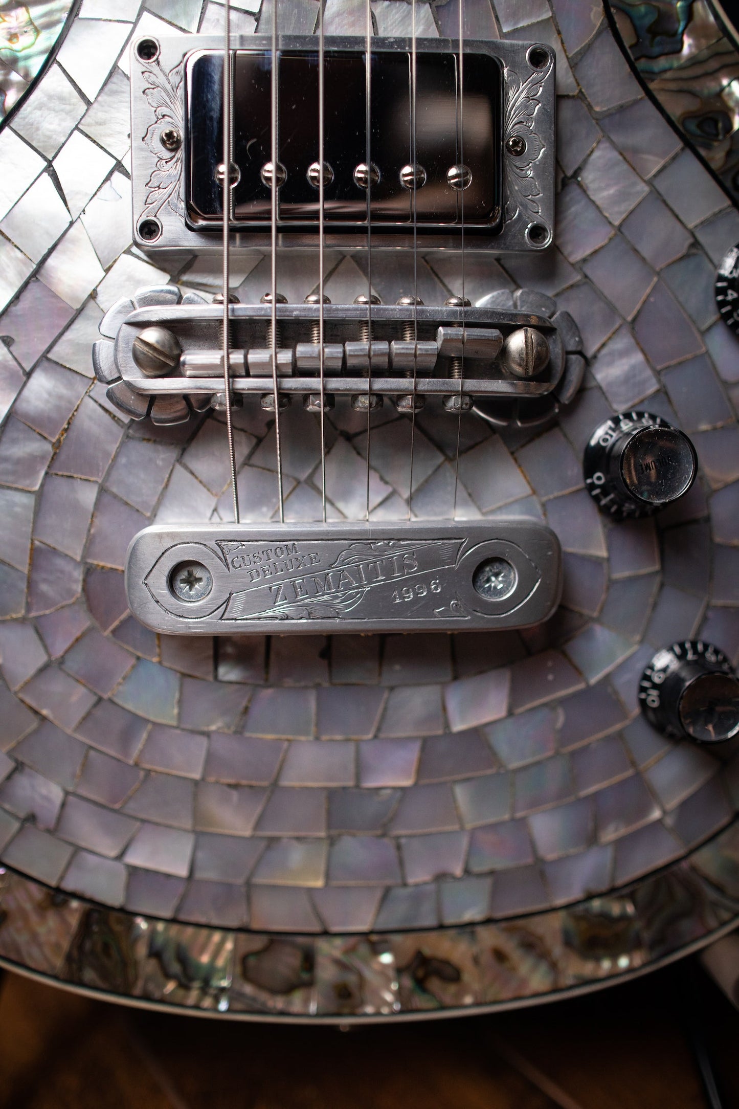 1996 Zemaitis Custom Deluxe Electric Guitar - "Pearl Top"
