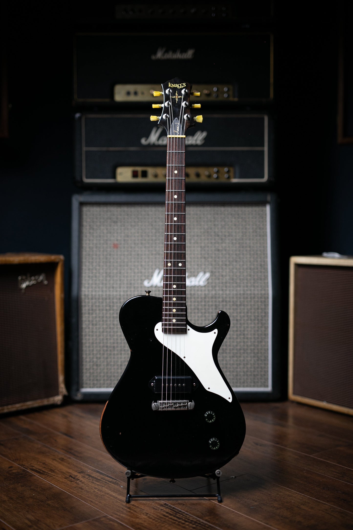 Knaggs Kenai "J" D1 Electric Guitar - Black