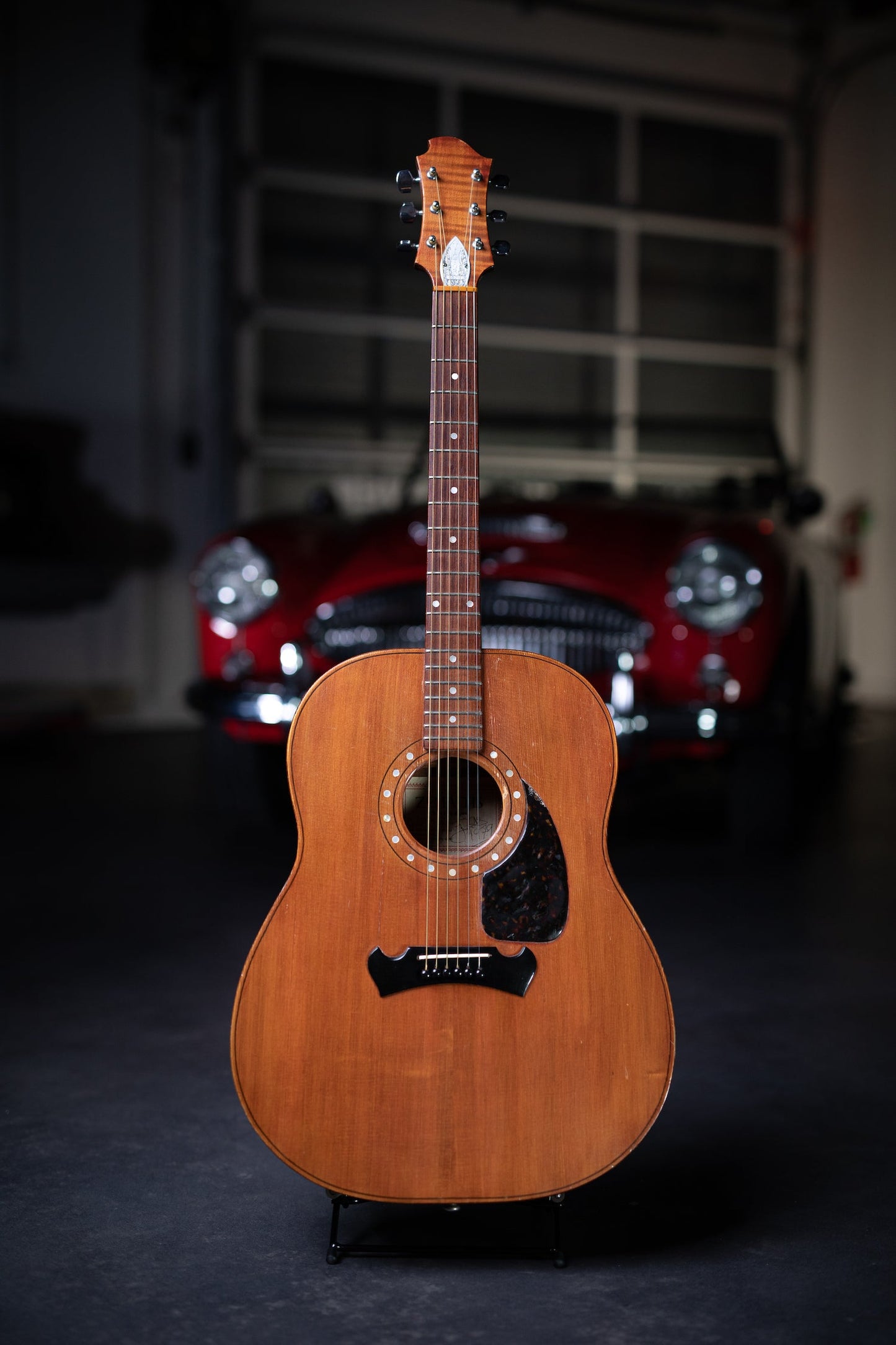 1979 Zemaitis Victor Acoustic Guitar - Red Stain