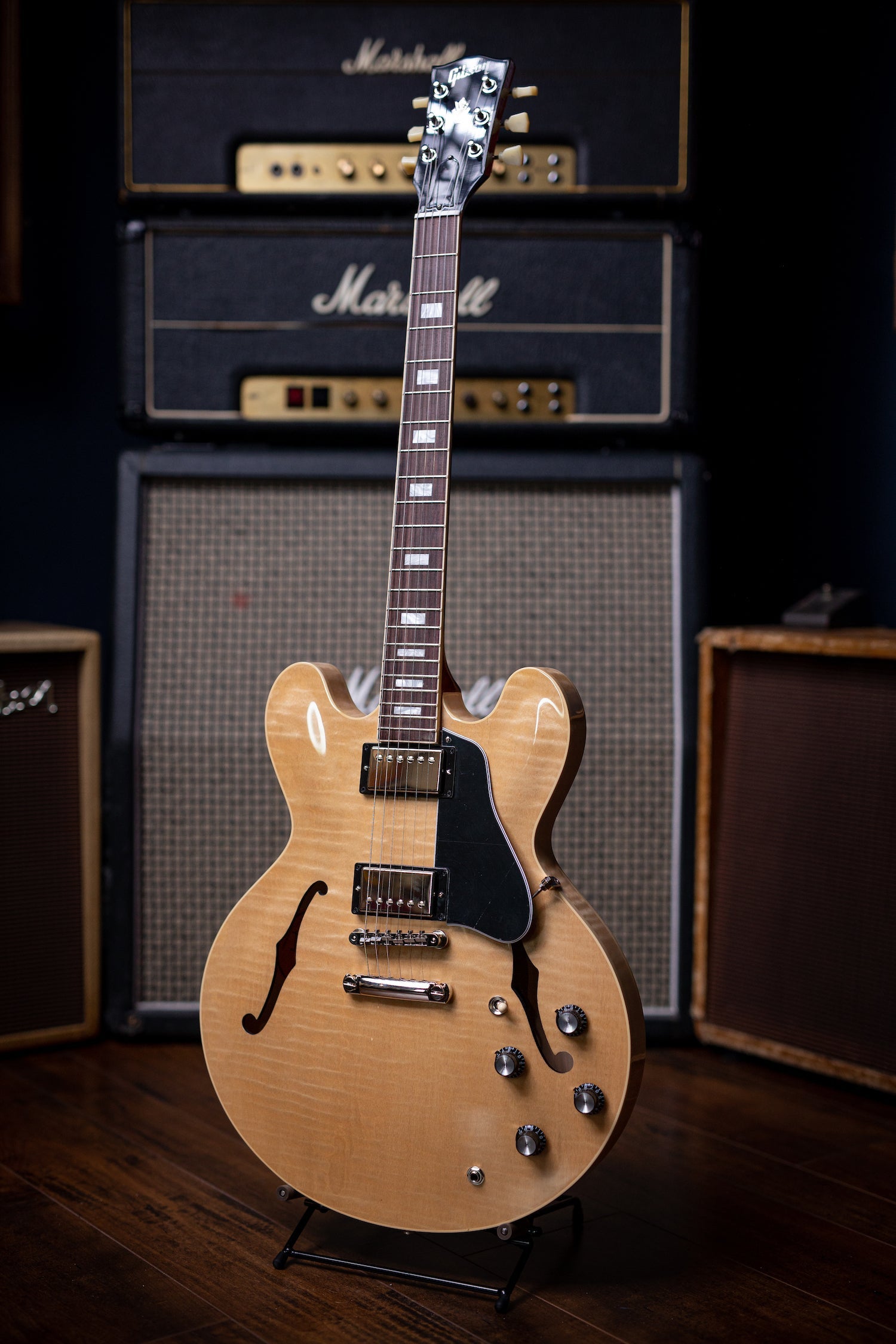 Gibson ES-335 Figured Electric Guitar - Antique Natural
