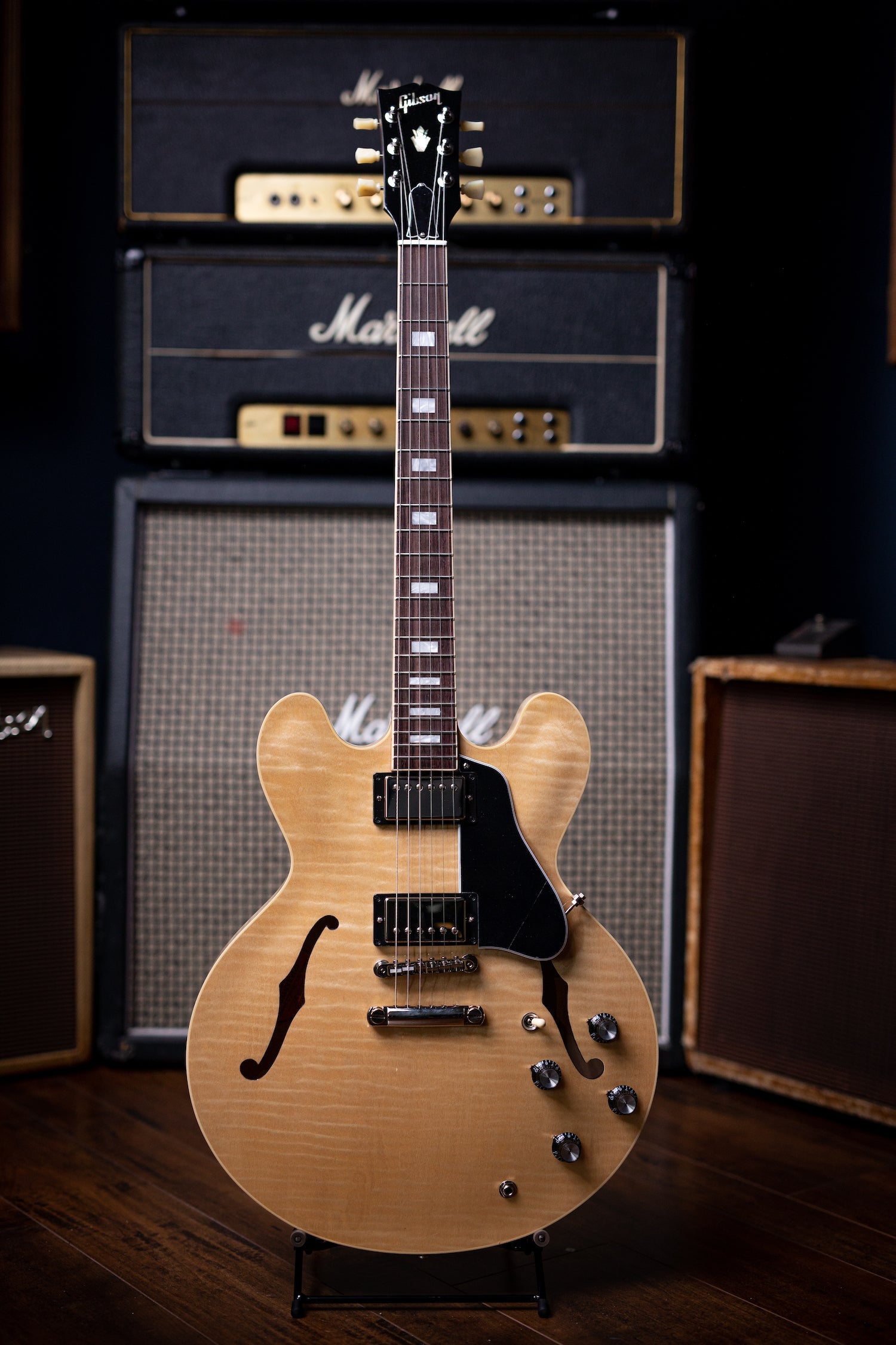 Gibson ES-335 Figured Electric Guitar - Antique Natural