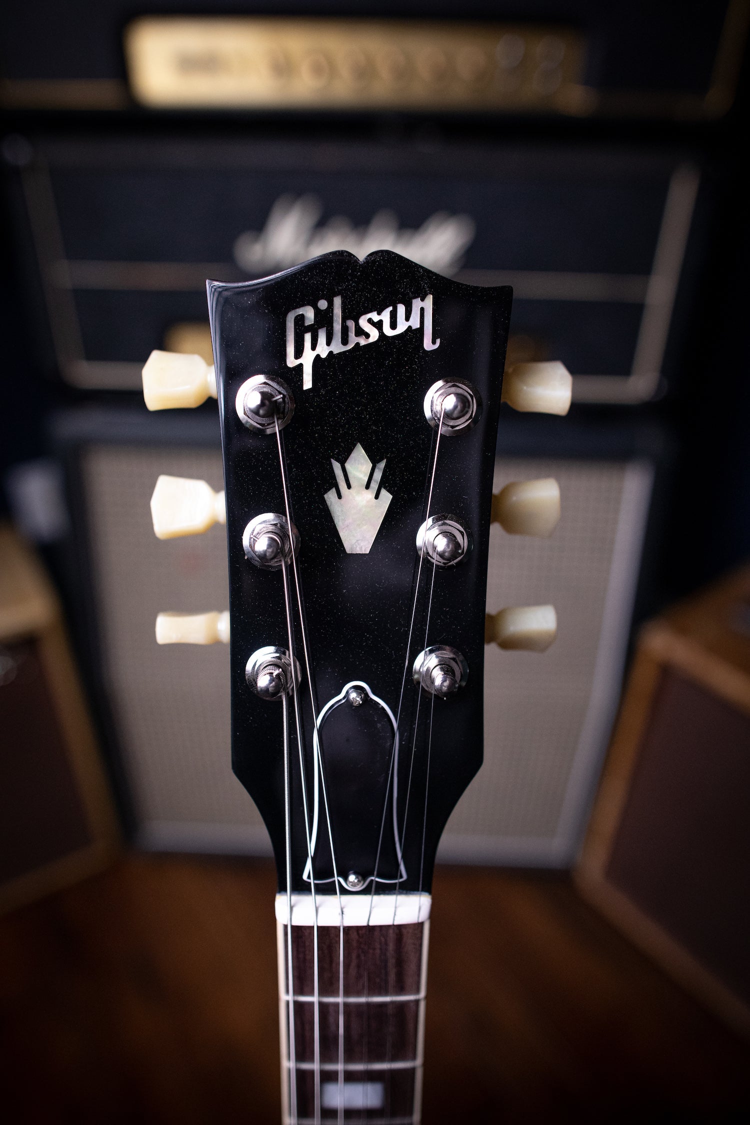Gibson ES-335 Figured Electric Guitar - Antique Natural