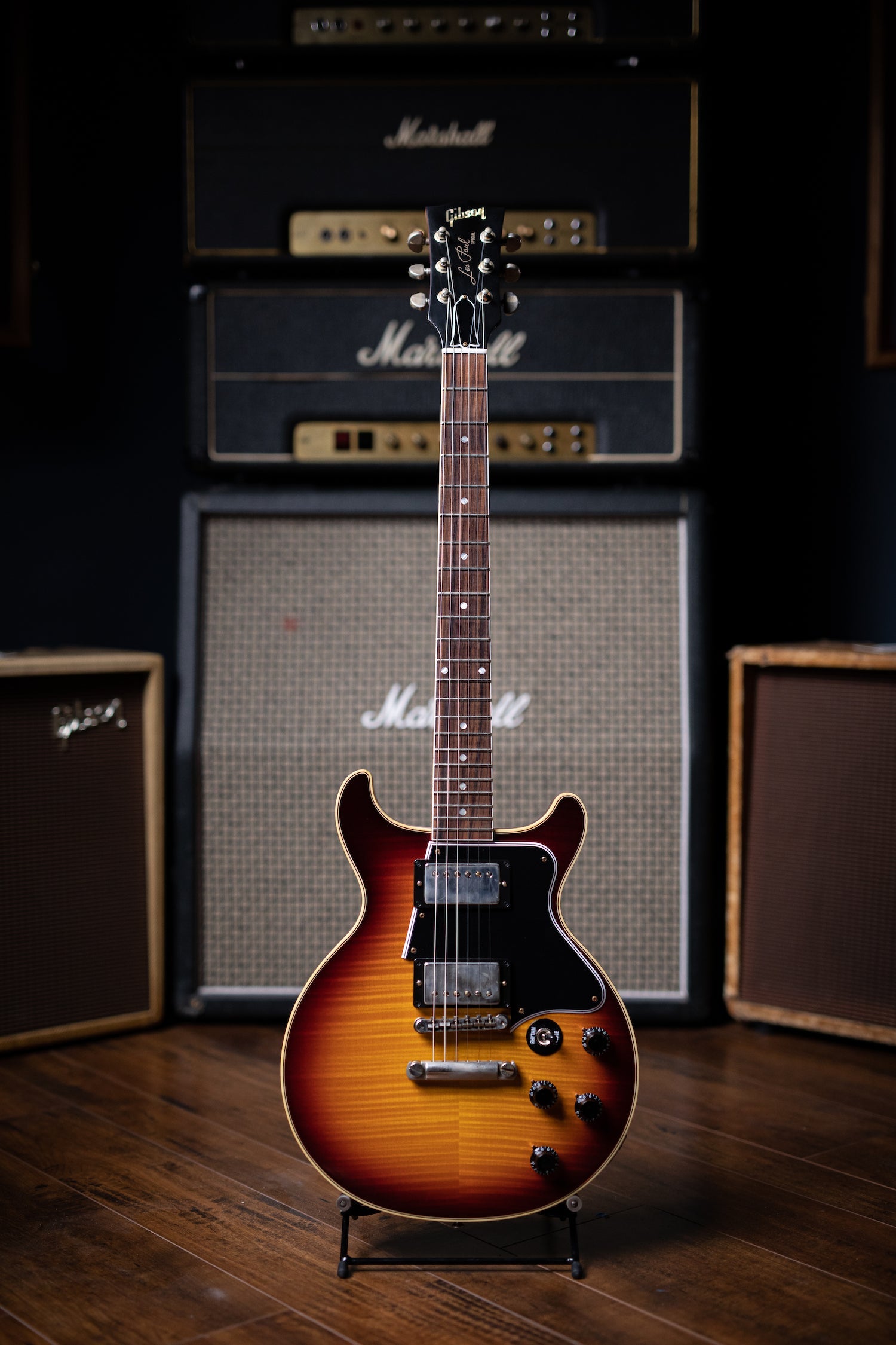 Gibson Les Paul Special Double Cut Electric Guitar - VOS Bourbon Burst