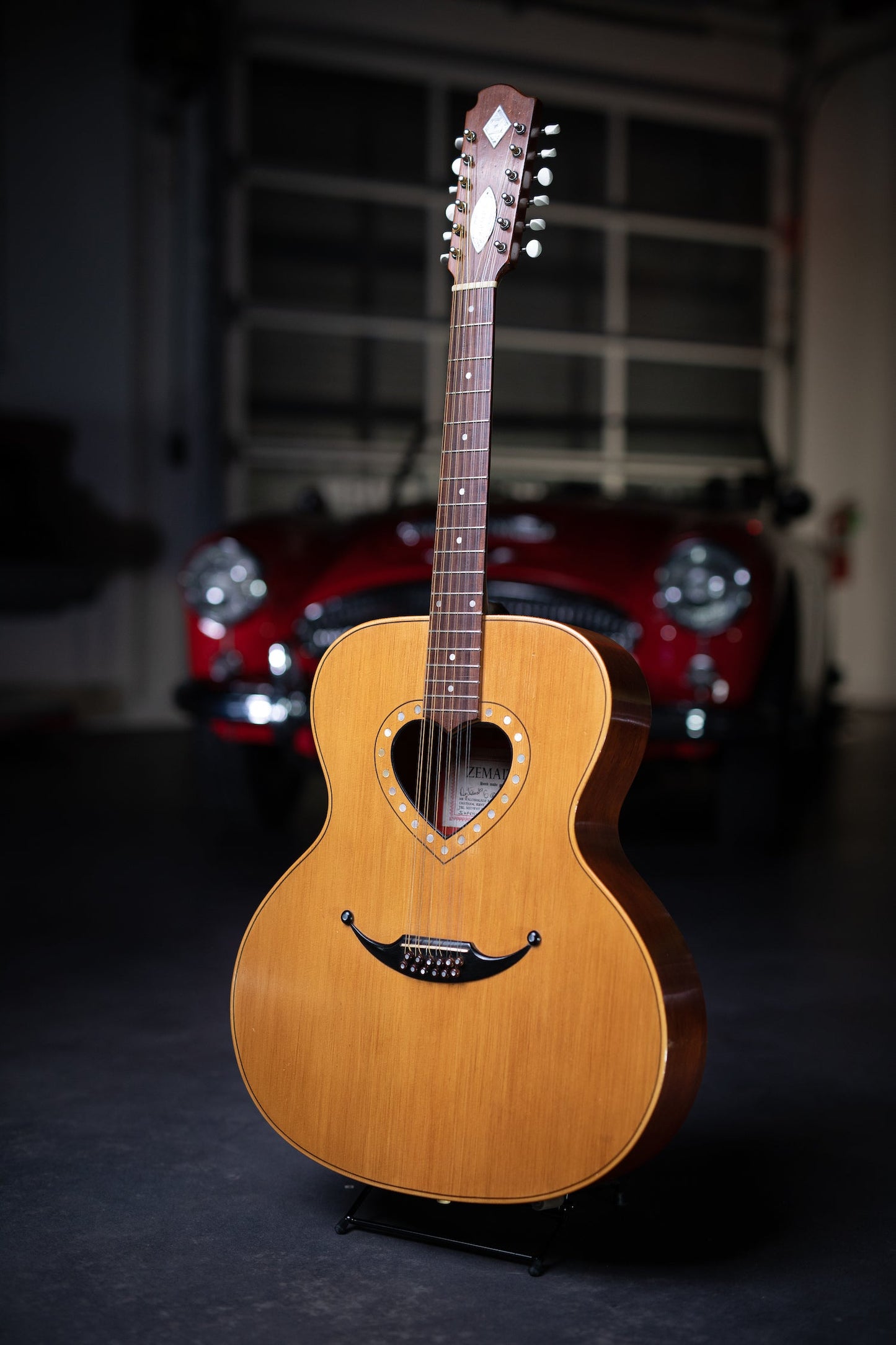 1979 Zemaitis Rik Palieri 12-String Acoustic Guitar - Natural