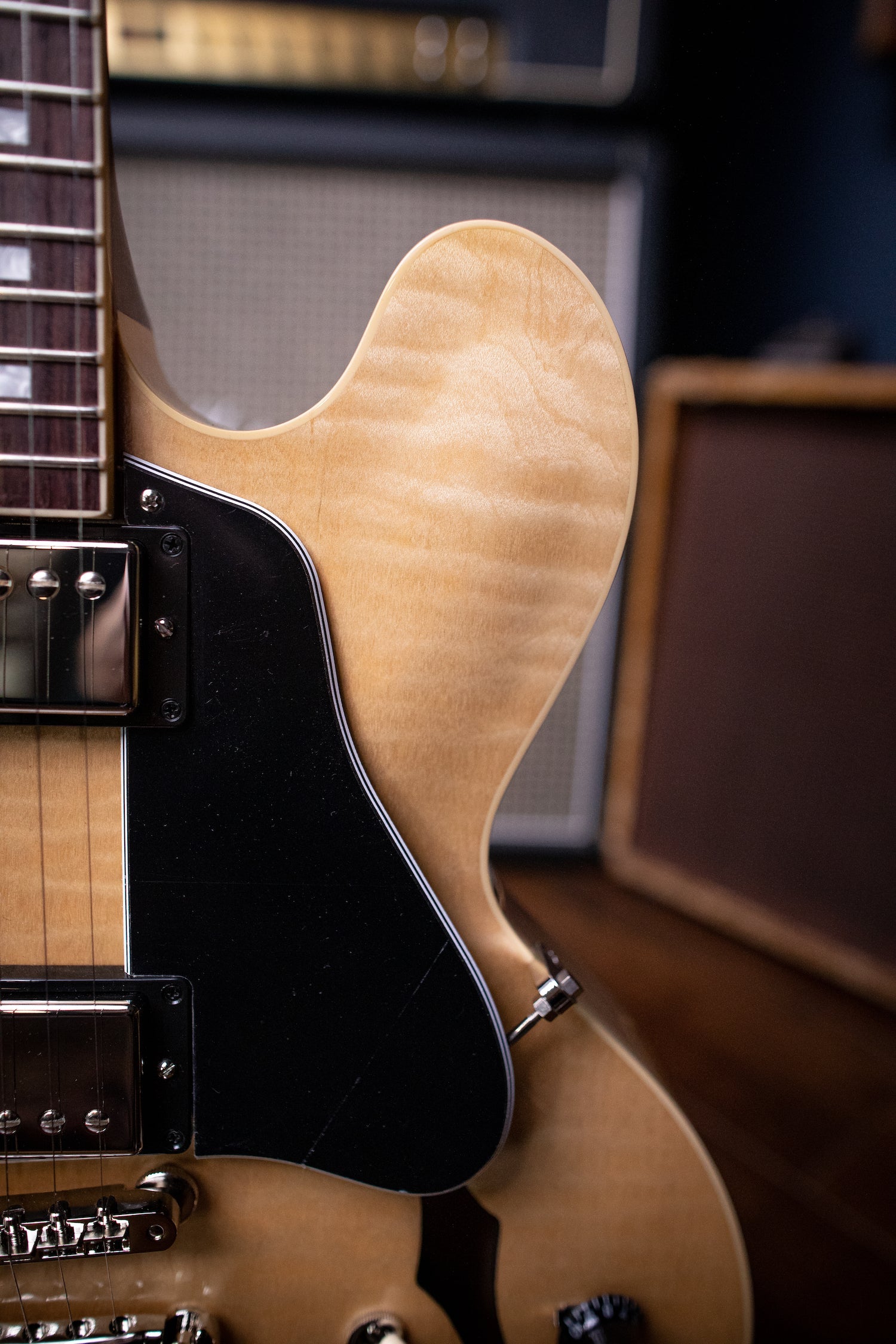 Gibson ES-335 Figured Electric Guitar - Antique Natural