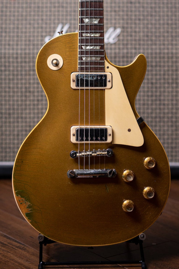 1969 Gibson Les Paul Goldtop Deluxe Electric Guitar