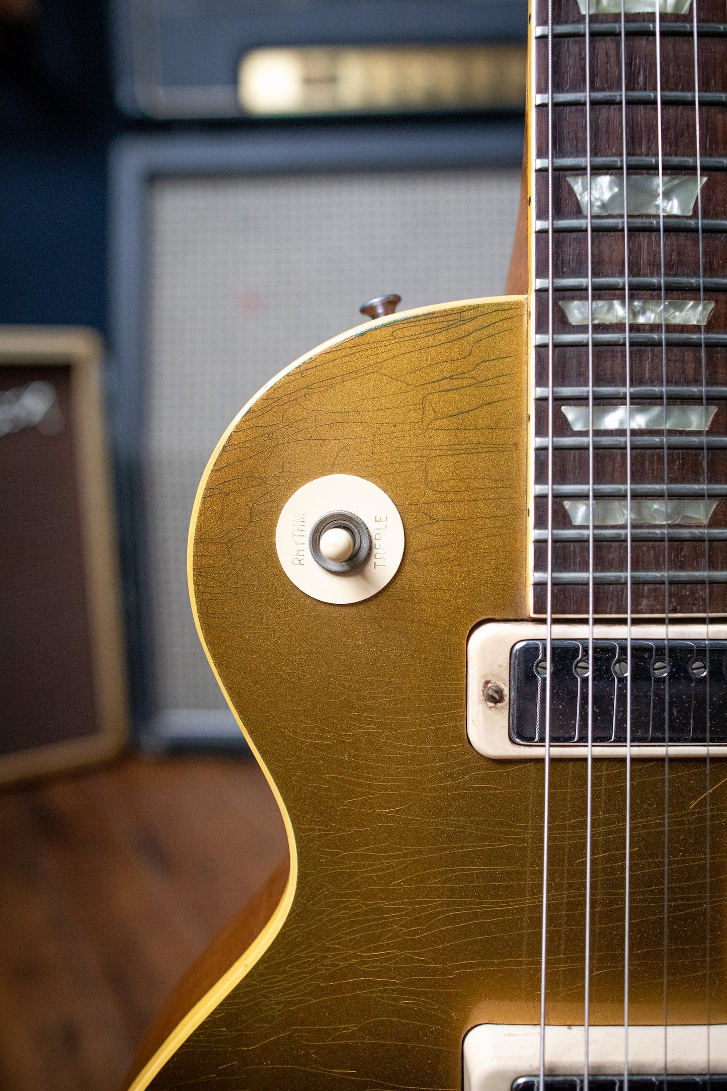 1969 Gibson Les Paul Goldtop Deluxe Electric Guitar