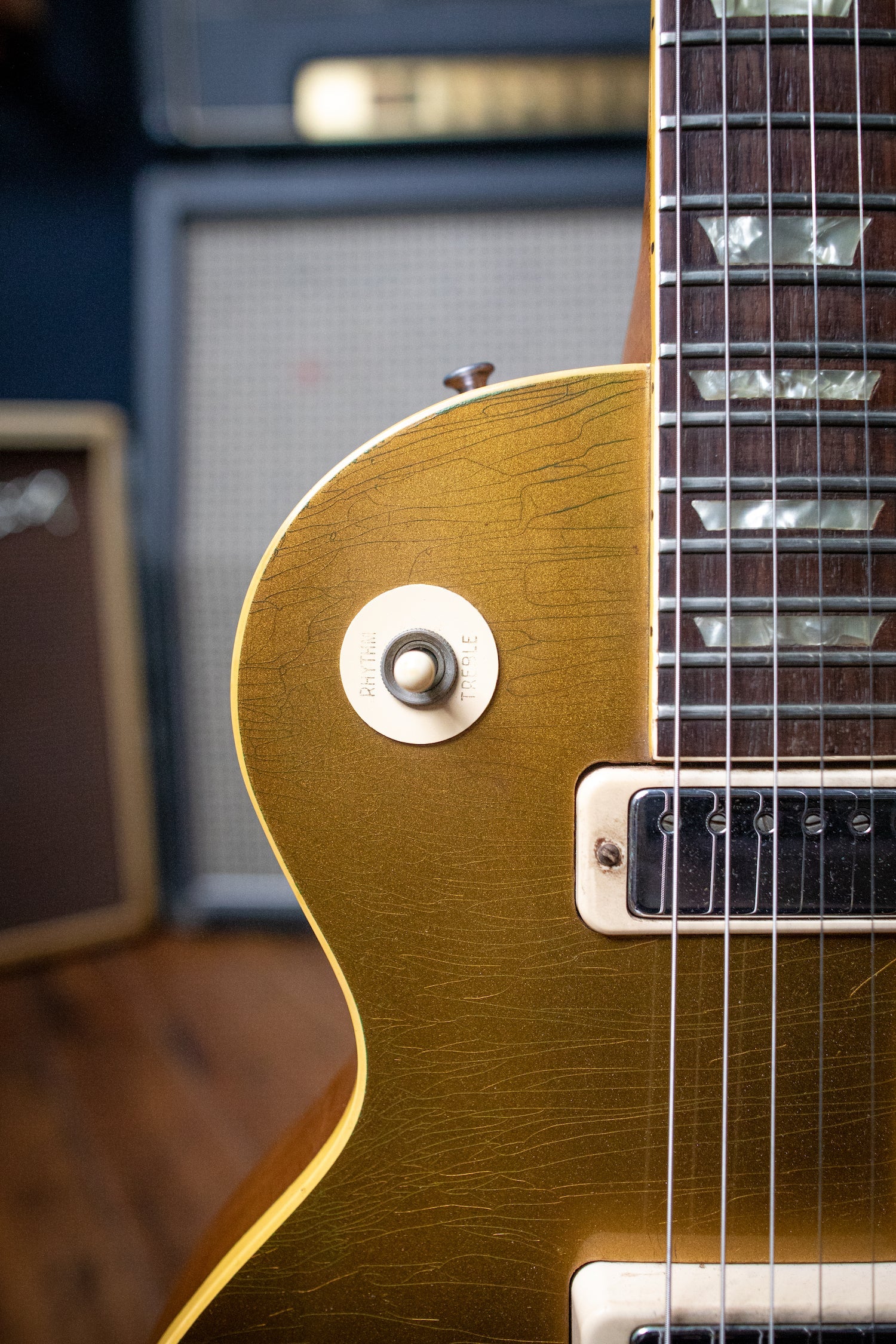 1969 Gibson Les Paul Goldtop Deluxe Electric Guitar