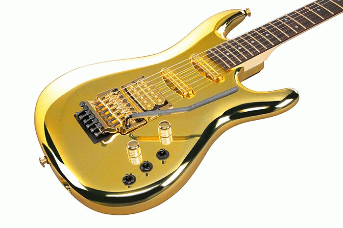 Ibanez JS2 GD Gold Joe Satriani Signature Model