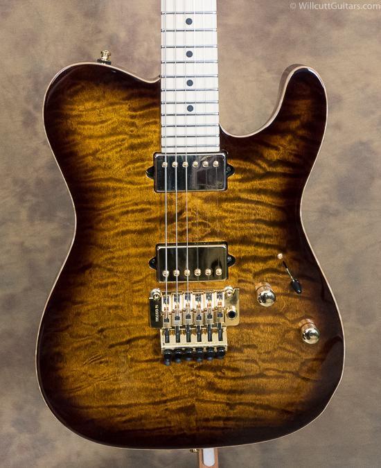 Suhr® Modern T Quilted Maple Top Bengal Burst USED (61)