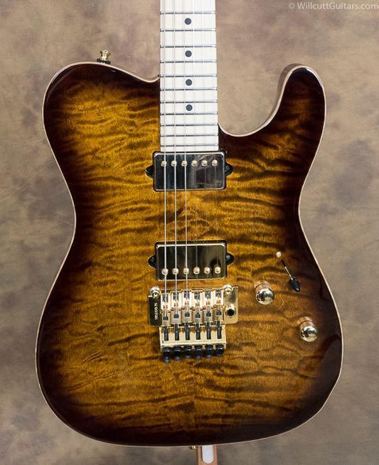 Suhr® Modern T Quilted Maple Top Bengal Burst USED (61)