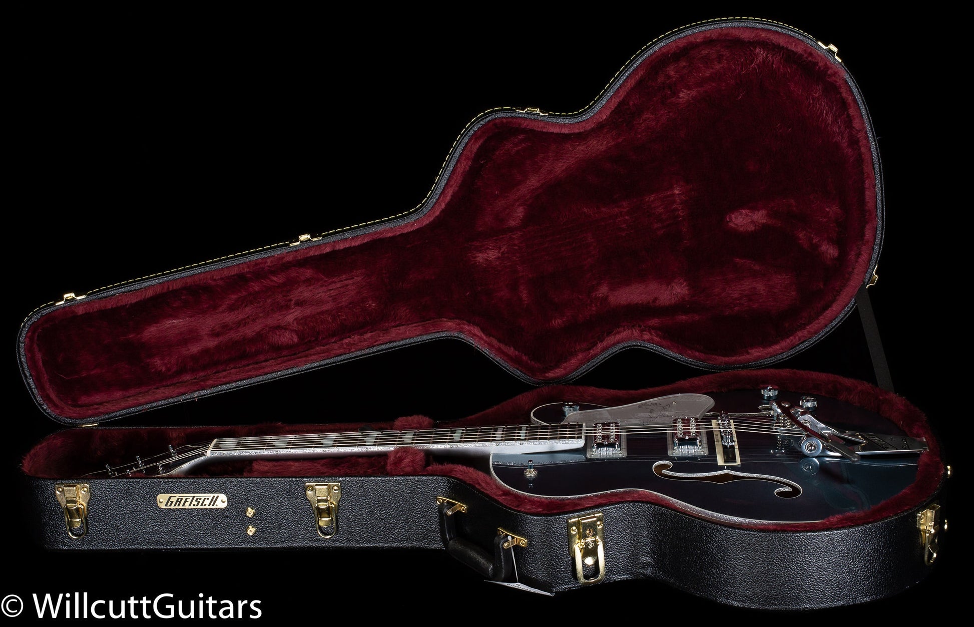 Gretsch G6136T-140 LTD 140th Double Platinum Falcon Bigsby Two-Tone Stone Platinum/Pure Platinum (731)