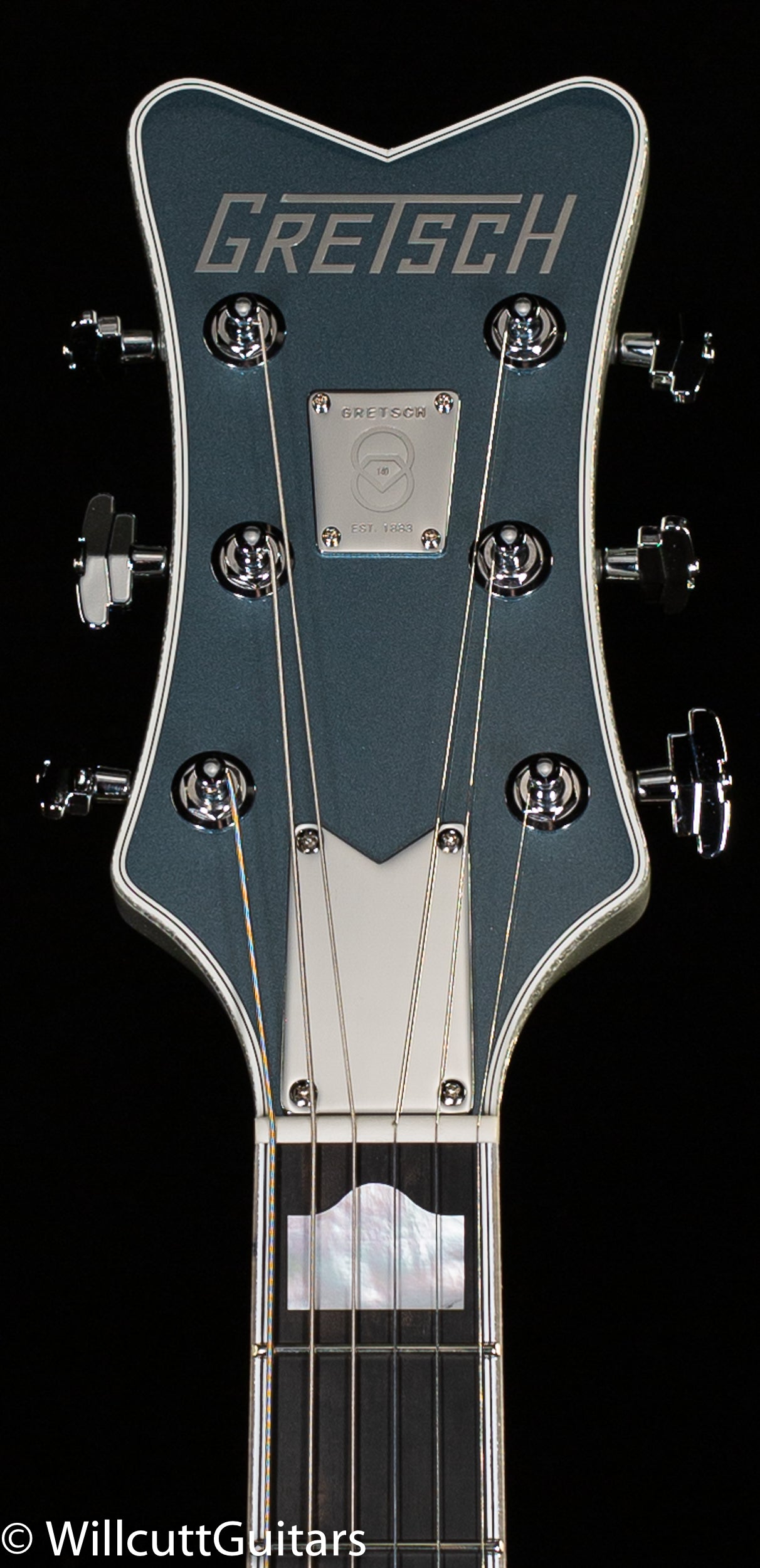 Gretsch G6136T-140 LTD 140th Double Platinum Falcon Bigsby Two-Tone Stone Platinum/Pure Platinum (385)