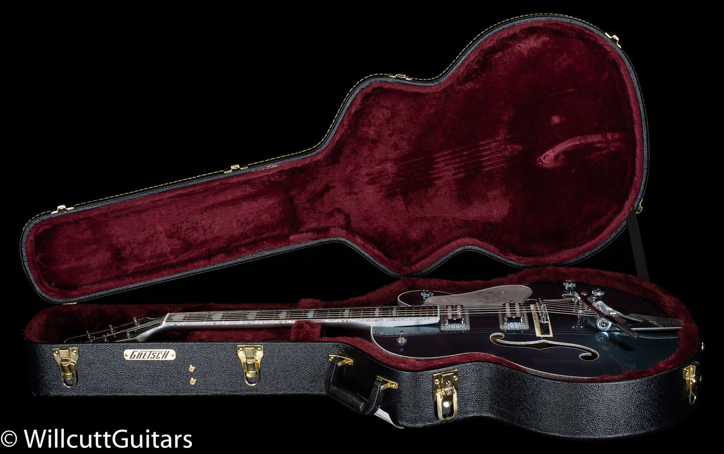 Gretsch G6136T-140 LTD 140th Double Platinum Falcon Bigsby Two-Tone Stone Platinum/Pure Platinum (385)