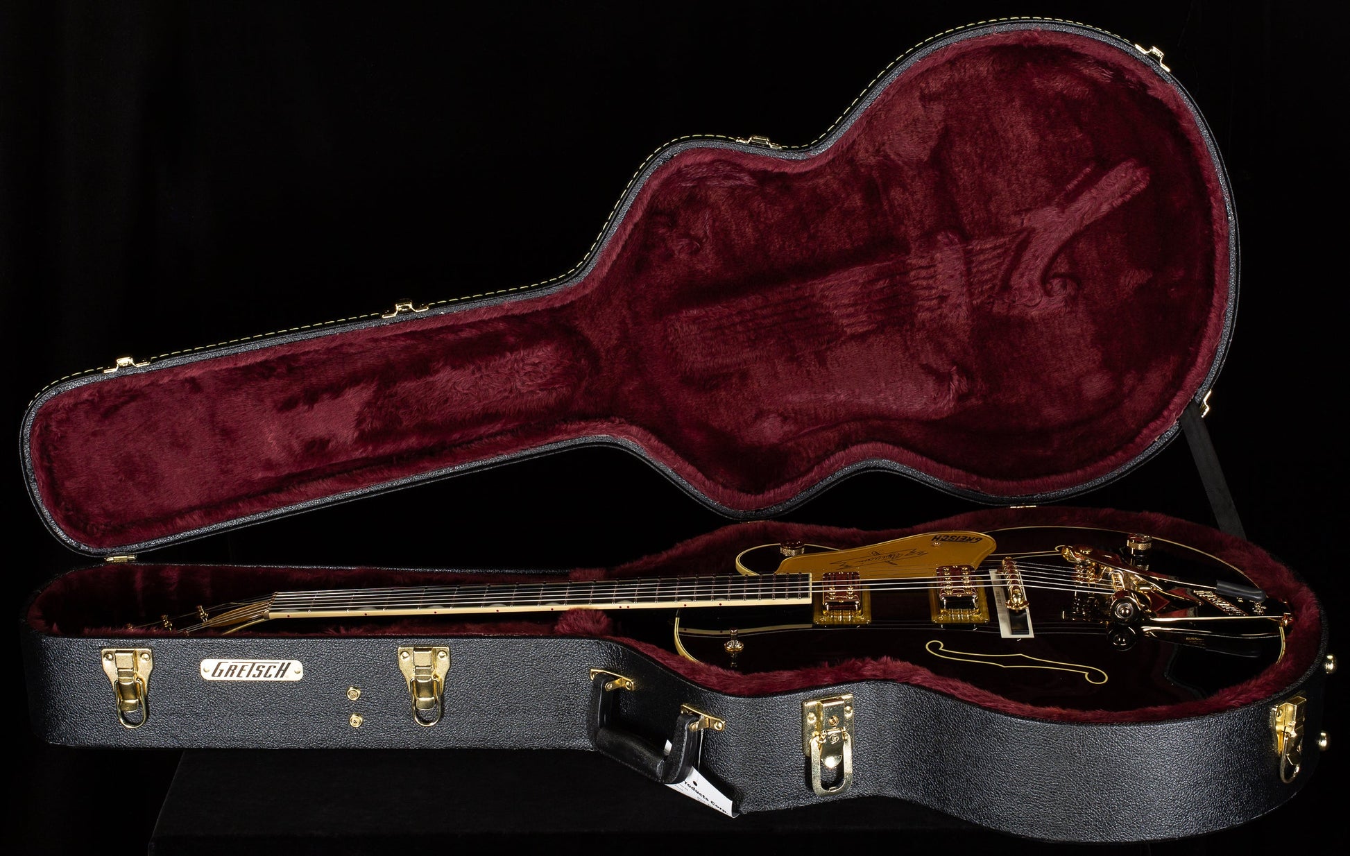 Gretsch G6120T-SW Steve Wariner Signature Nashville Gentleman with Bigsby, Ebony Fingerboard, Magic Black (291)