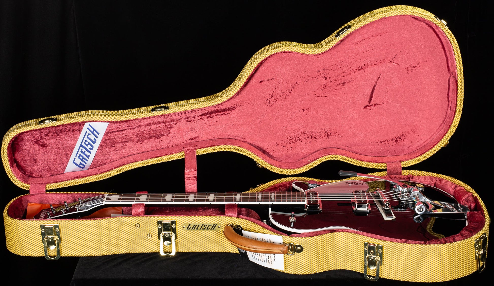 Gretsch Professional G6128T-GH George Harrison Signature Duo Jet with Bigsby Black (372)