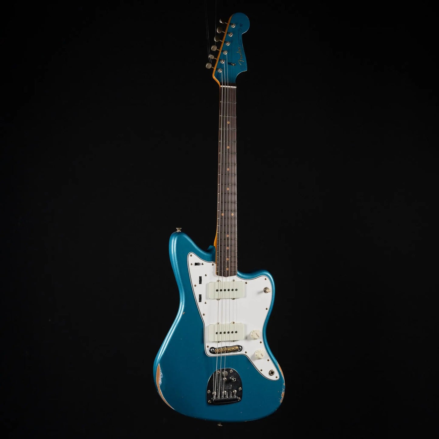 Fender Custom Shop ’63 Jazzmaster Relic Electric Guitar – Ocean Turquoise