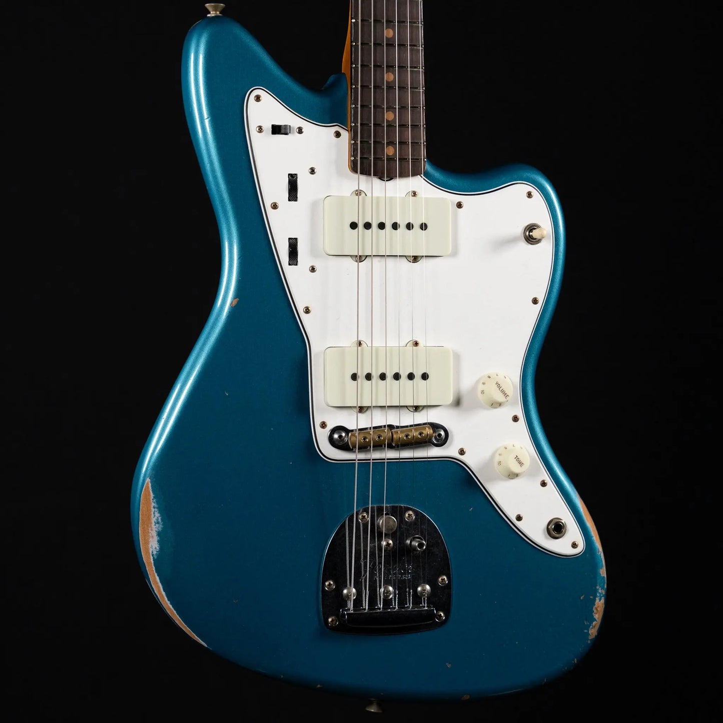 Fender Custom Shop ’63 Jazzmaster Relic Electric Guitar – Ocean Turquoise