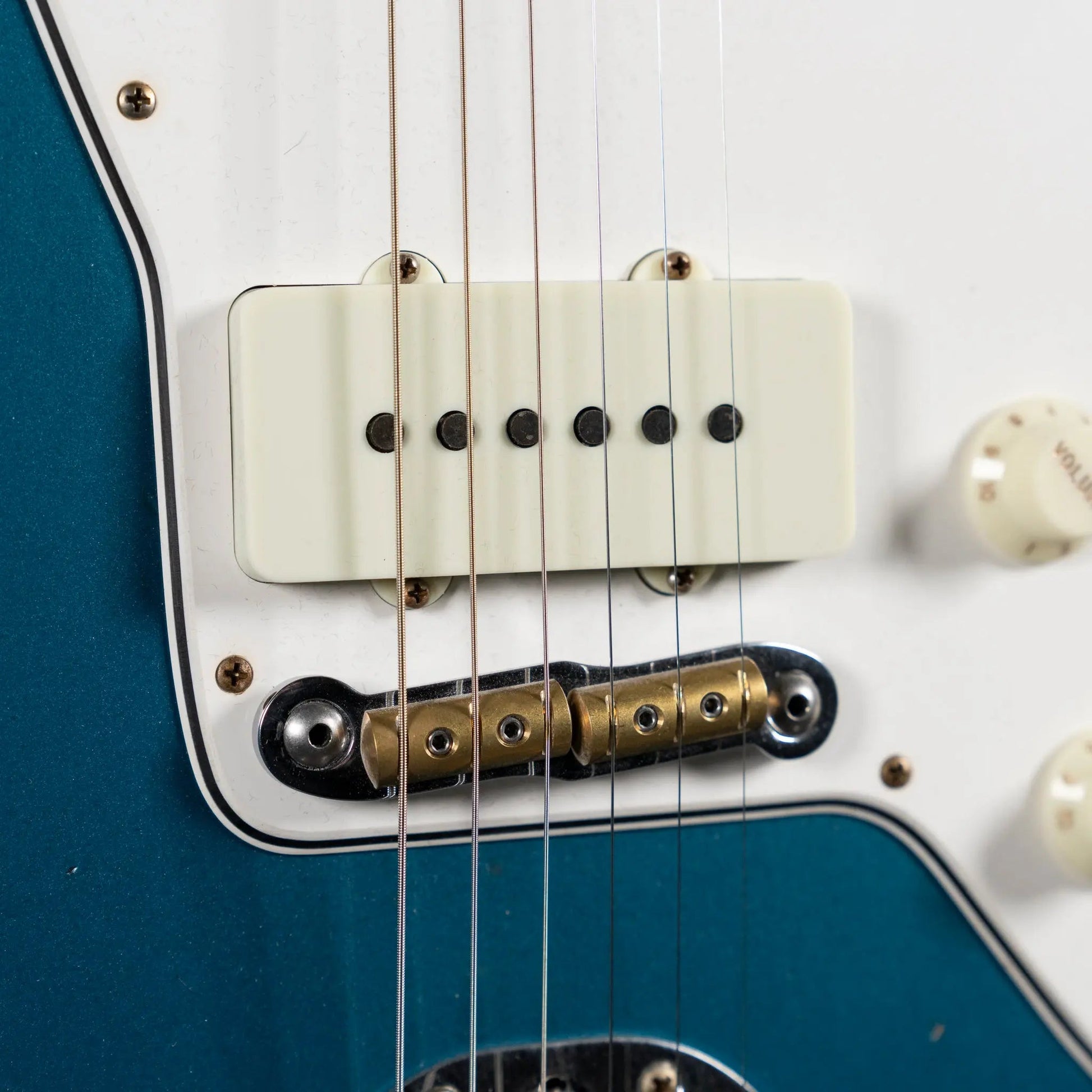 Fender Custom Shop ’63 Jazzmaster Relic Electric Guitar – Ocean Turquoise