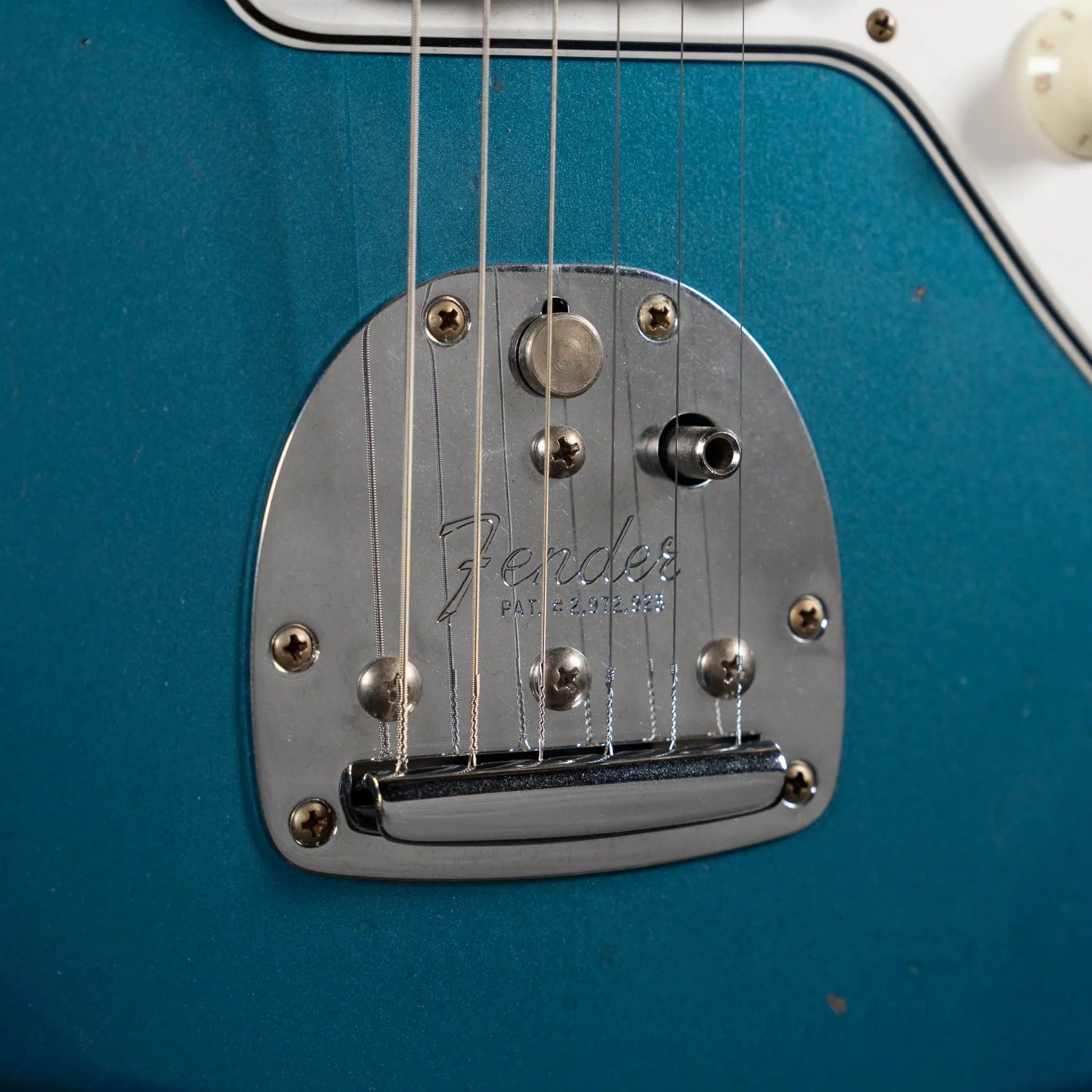 Fender Custom Shop ’63 Jazzmaster Relic Electric Guitar – Ocean Turquoise