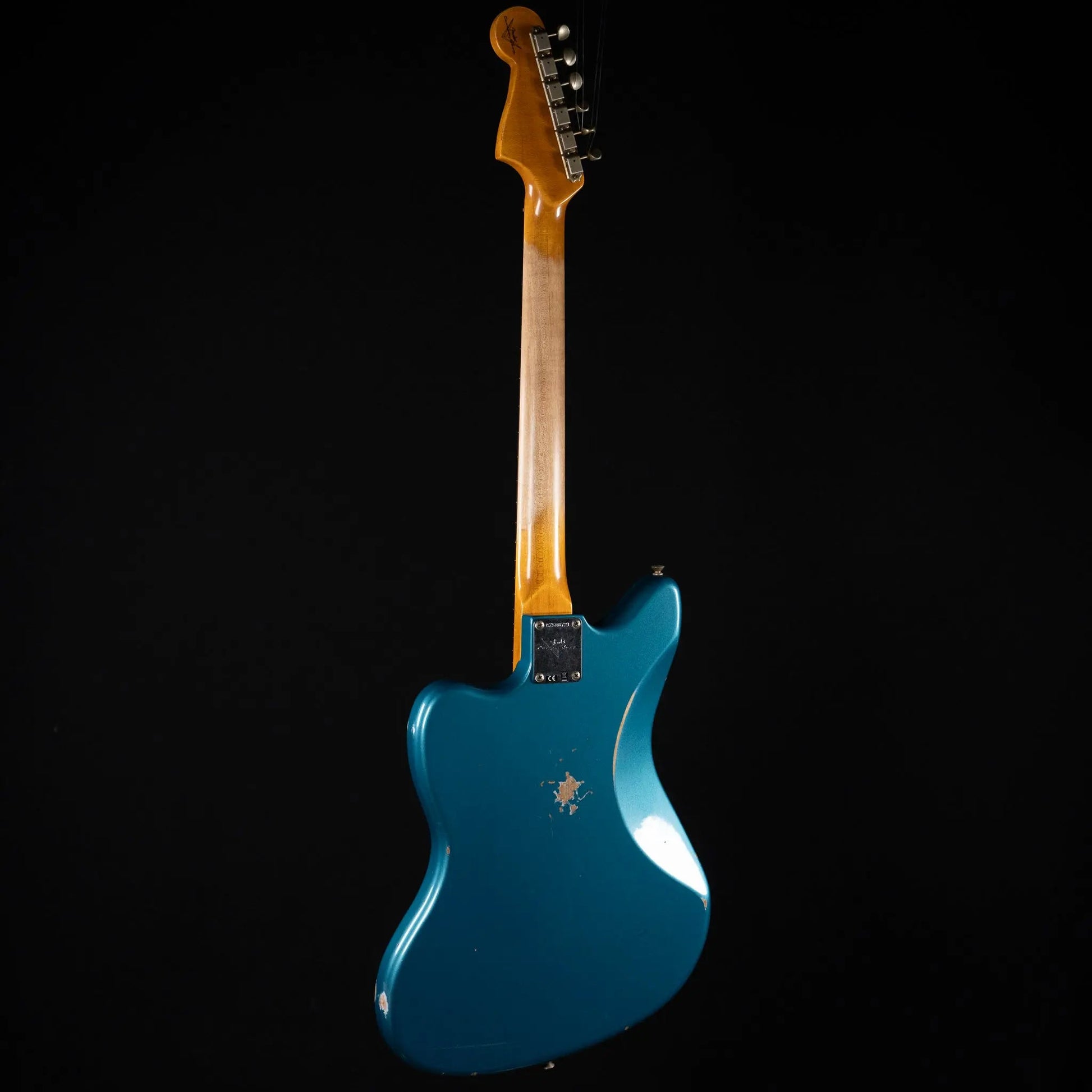 Fender Custom Shop ’63 Jazzmaster Relic Electric Guitar – Ocean Turquoise