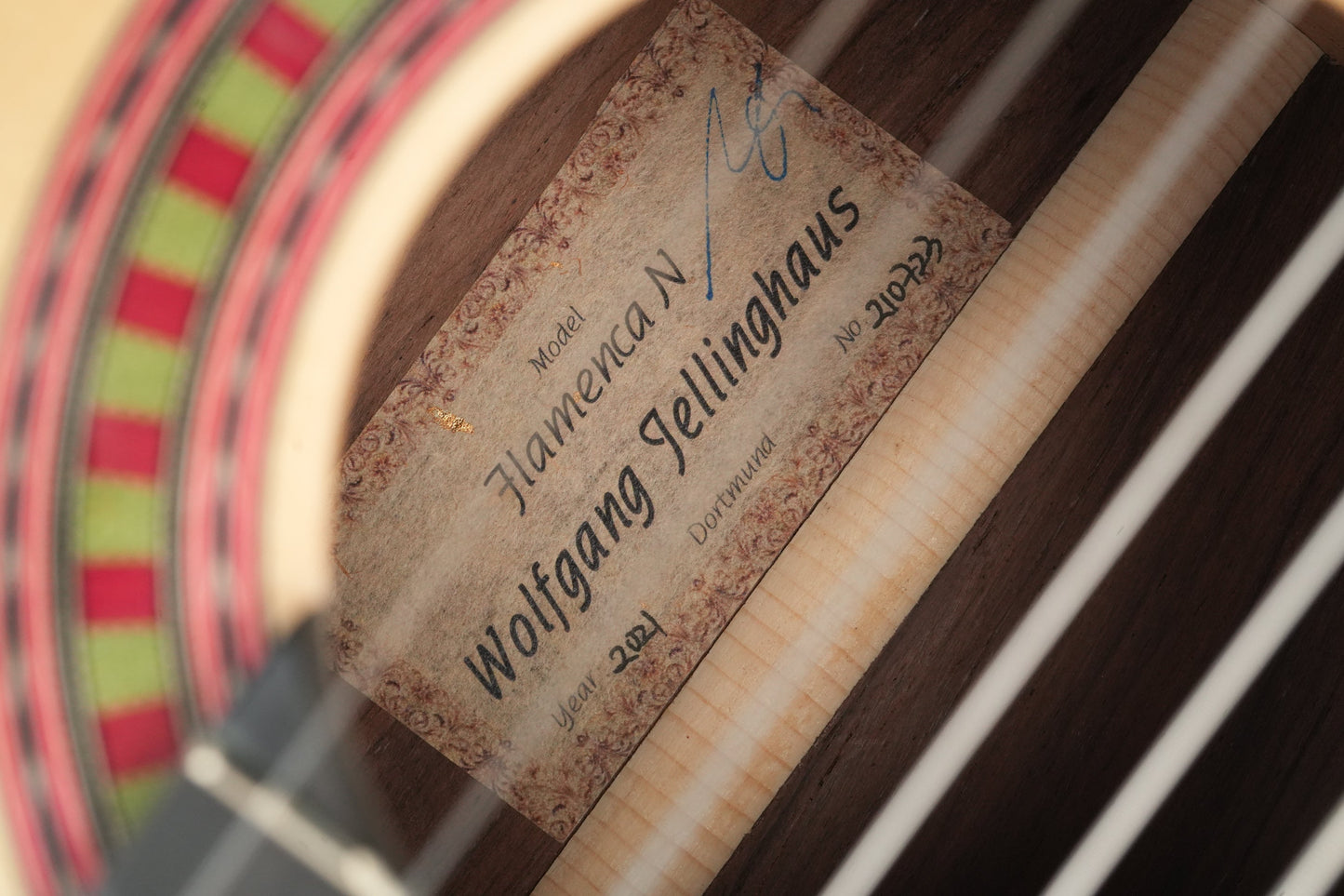 Jellinghaus Master Built Flamenca 1A N Spruce Rosewood