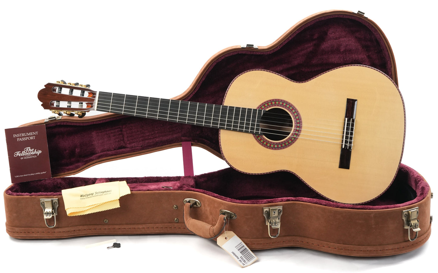 Jellinghaus Master Built Flamenca 1A N Spruce Rosewood