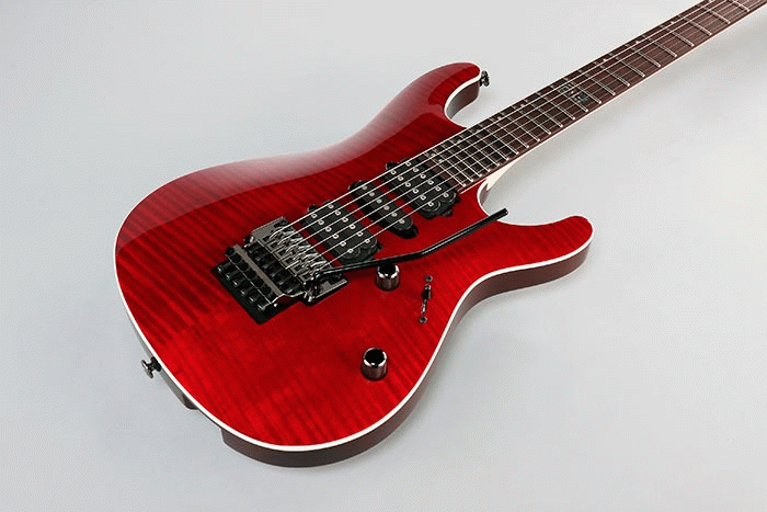 Ibanez KIKO100 TRR Transparent Ruby Red Kiko Signature Guitar