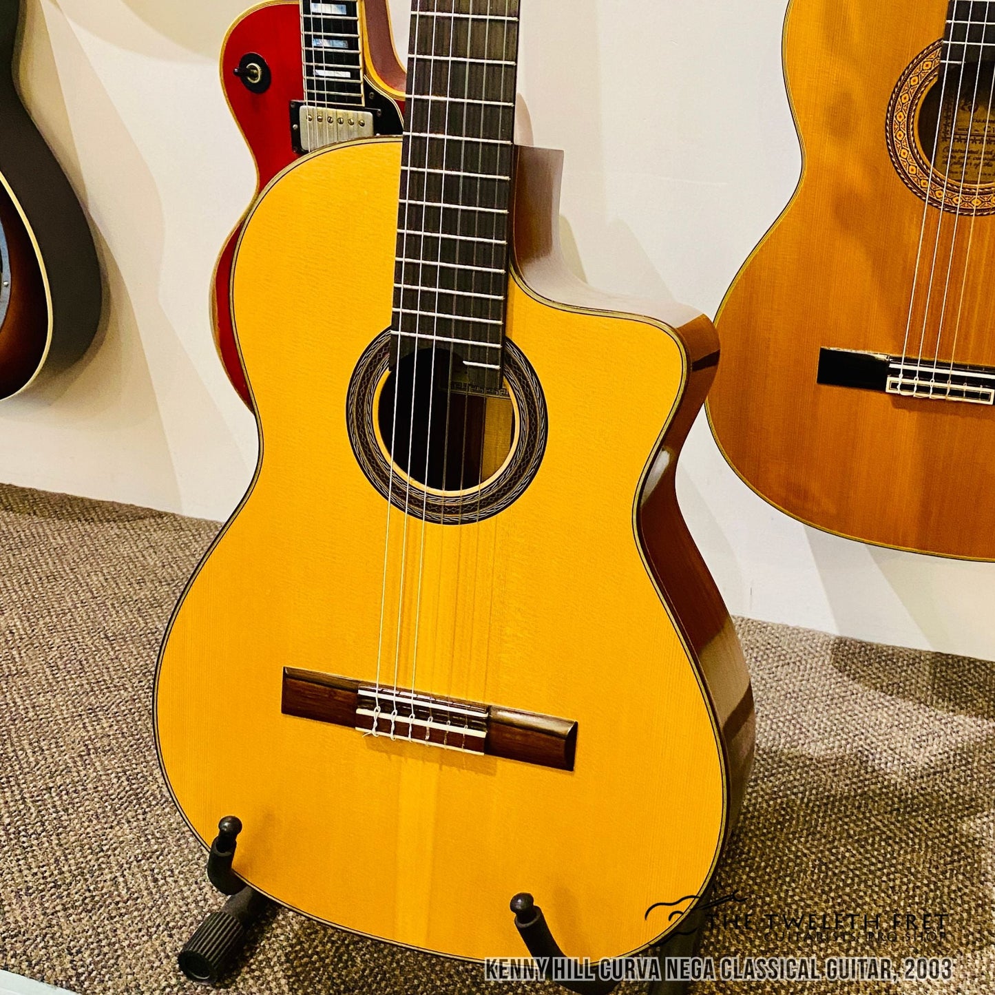 Kenny Hill Curva Nega Classical Guitar, 2003 [USED]