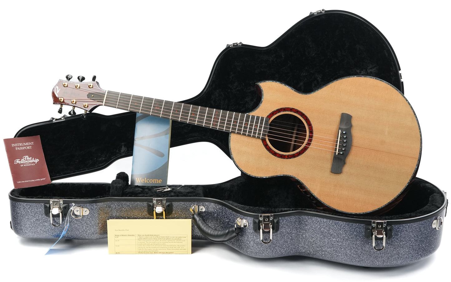 Kevin Ryan Nightingale Cocobolo Glacier Sitka Spruce 25th Anniversary #1298