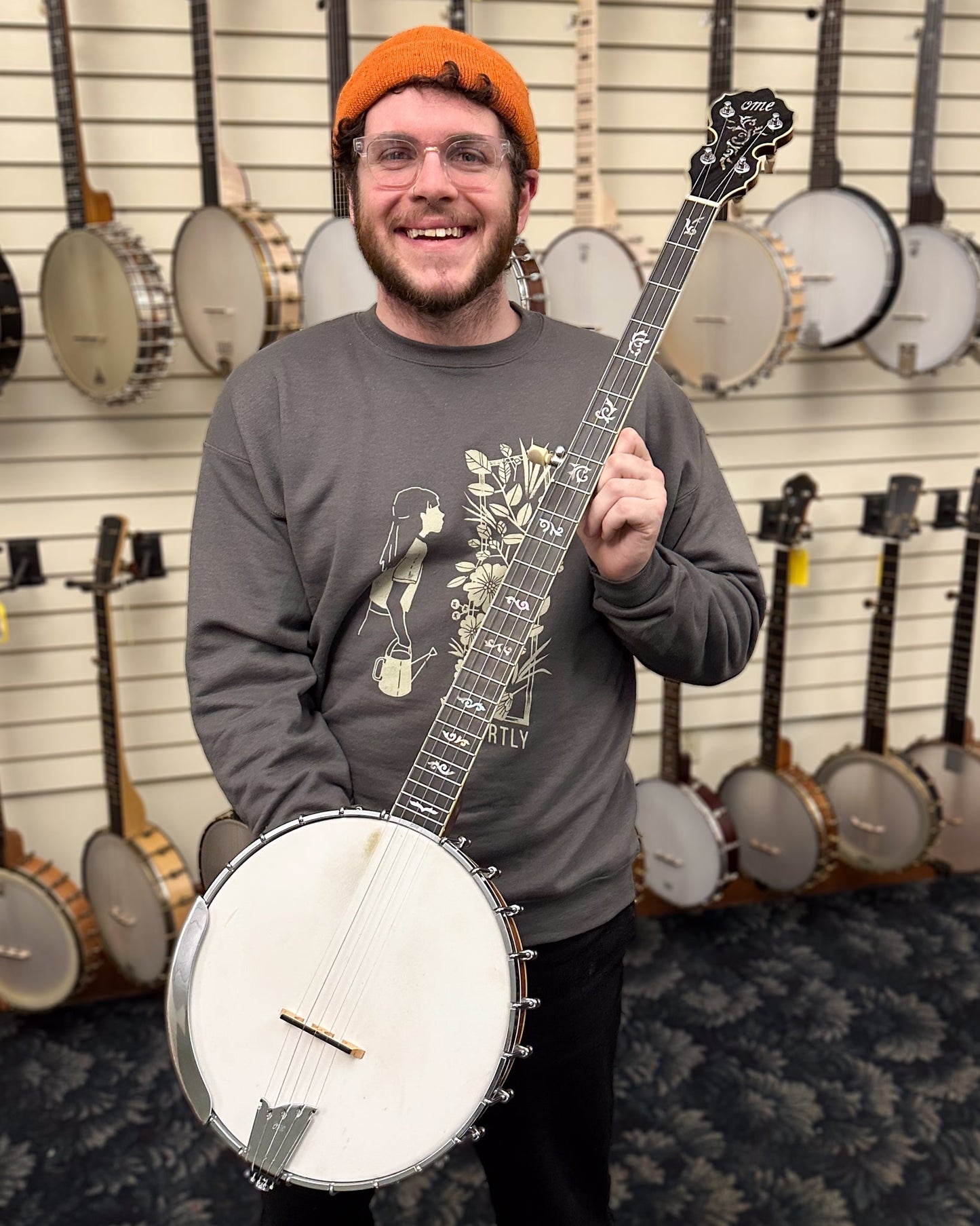 Ome Custom Silver Columbine Extra Long Neck (2007)