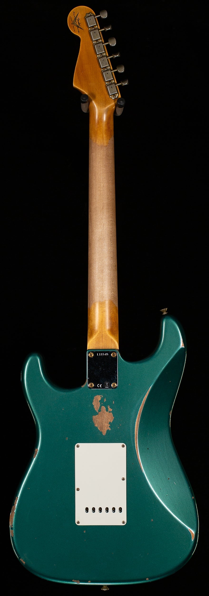 Fender Custom Shop Limited Edition 1964 L-Series Stratocaster Heavy Relic Aged Sherwood Green Metallic (545)