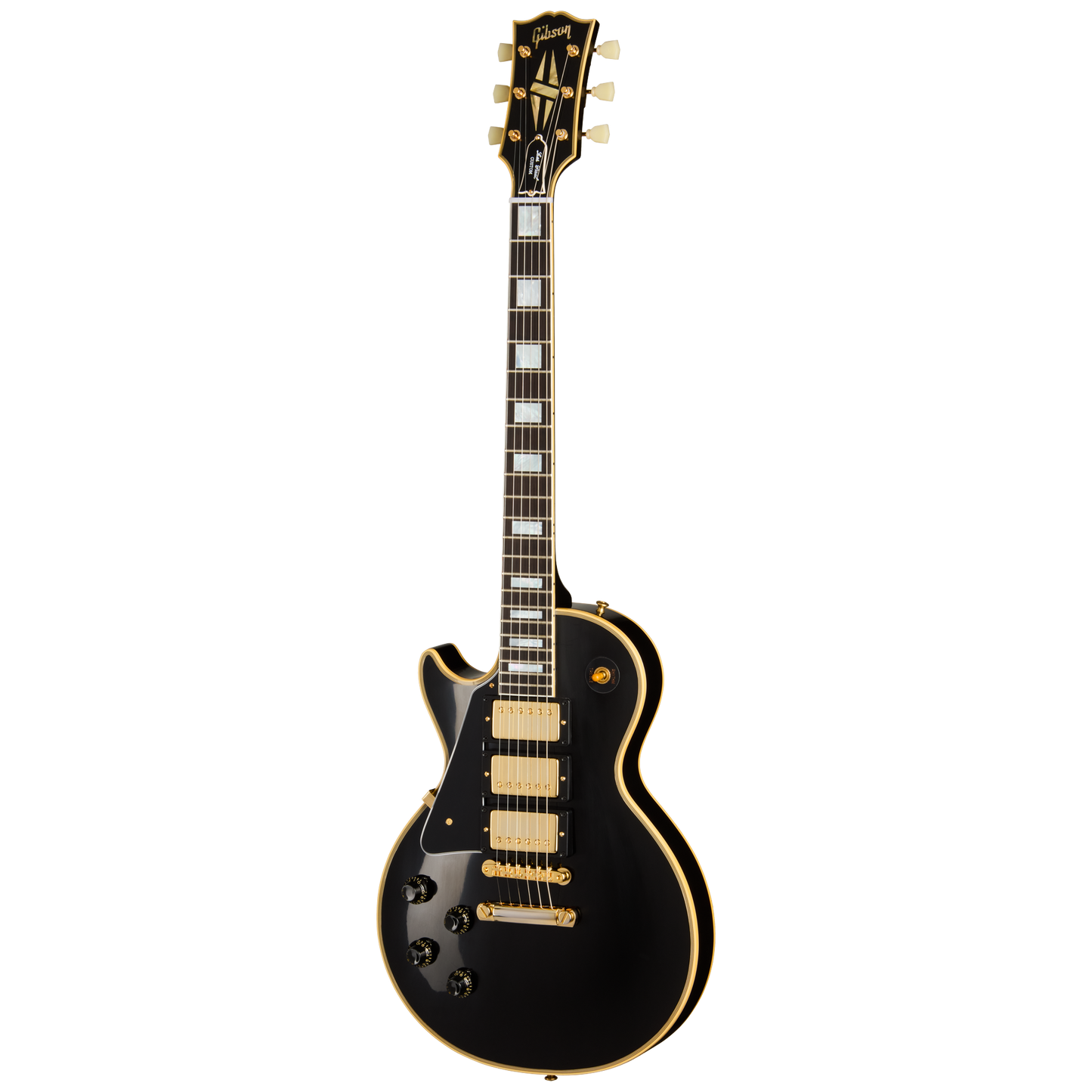 Gibson Custom 1957 Les Paul Custom Reissue 3-Pickup, Left-Handed, Ebony