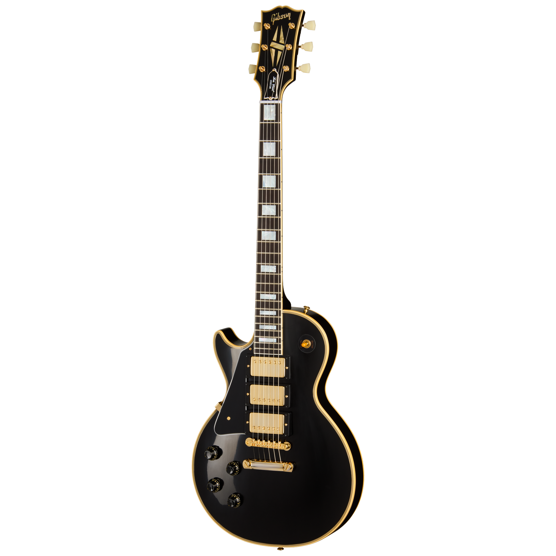 Gibson Custom 1957 Les Paul Custom Reissue 3-Pickup, Left-Handed, Ebony