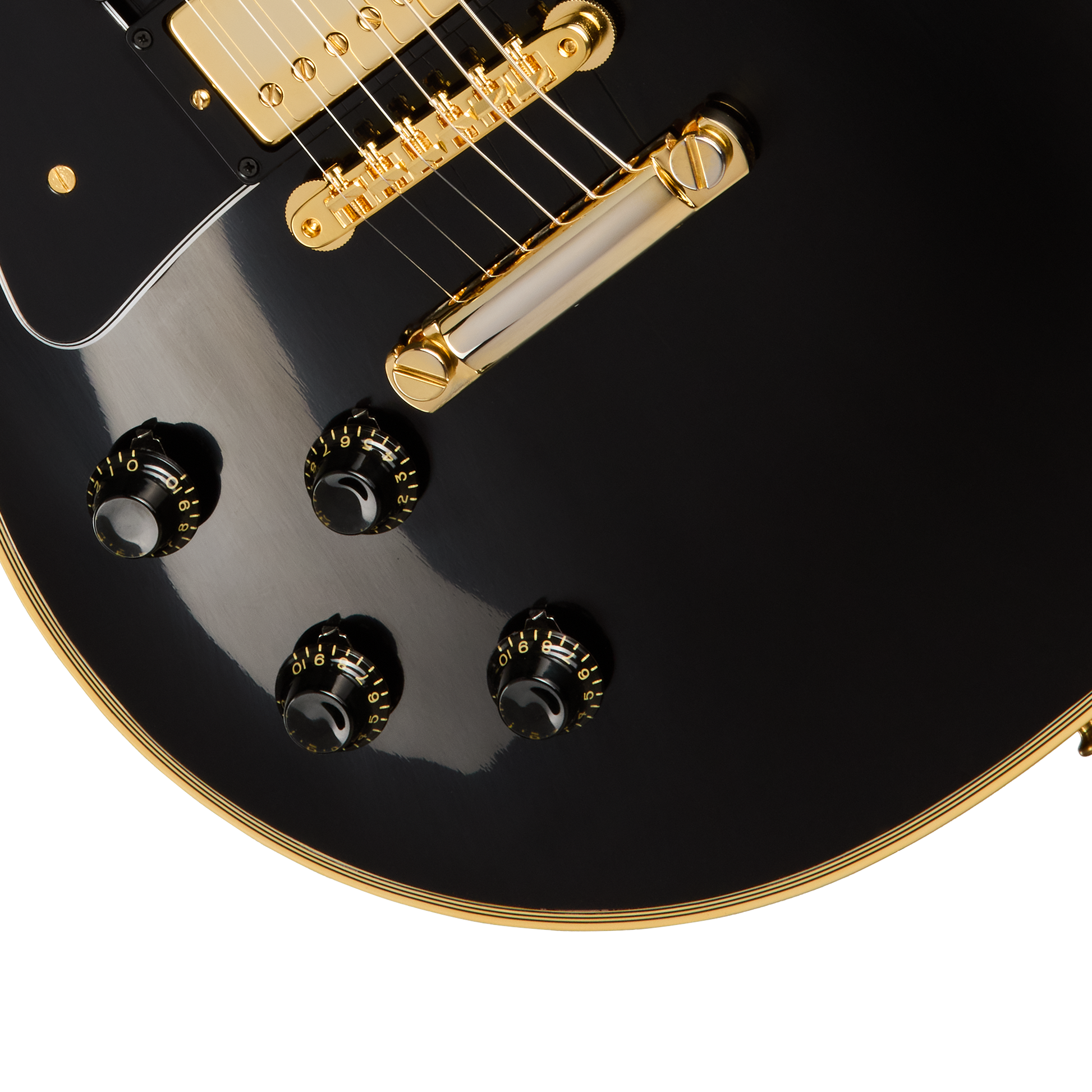 Gibson Custom 1957 Les Paul Custom Reissue 3-Pickup, Left-Handed, Ebony