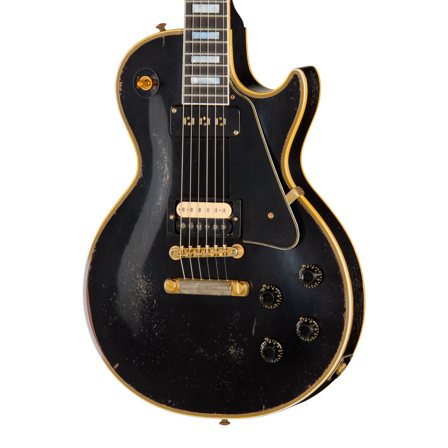 Gibson Custom LE 1954 Les Paul Custom Reissue with Humbucker, Heavy Aged, Ebony