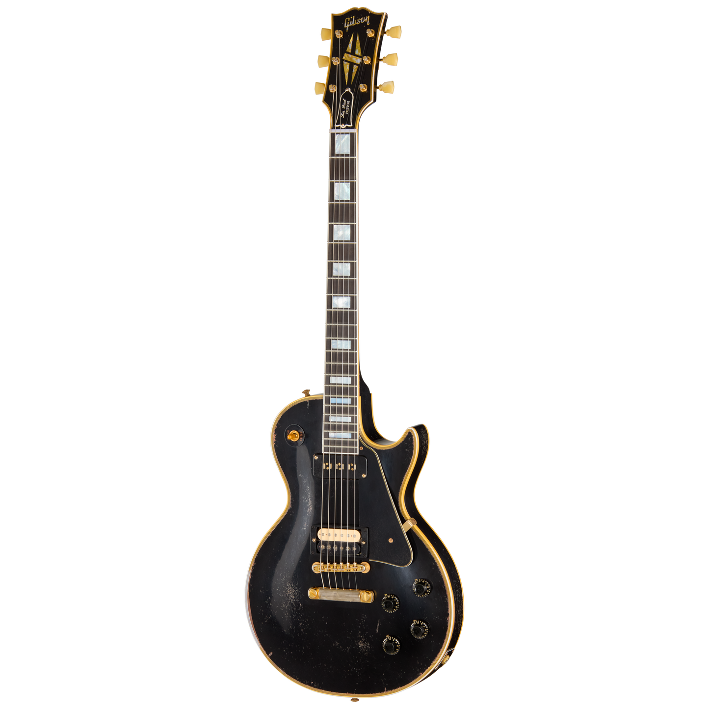Gibson Custom LE 1954 Les Paul Custom Reissue with Humbucker, Heavy Aged, Ebony
