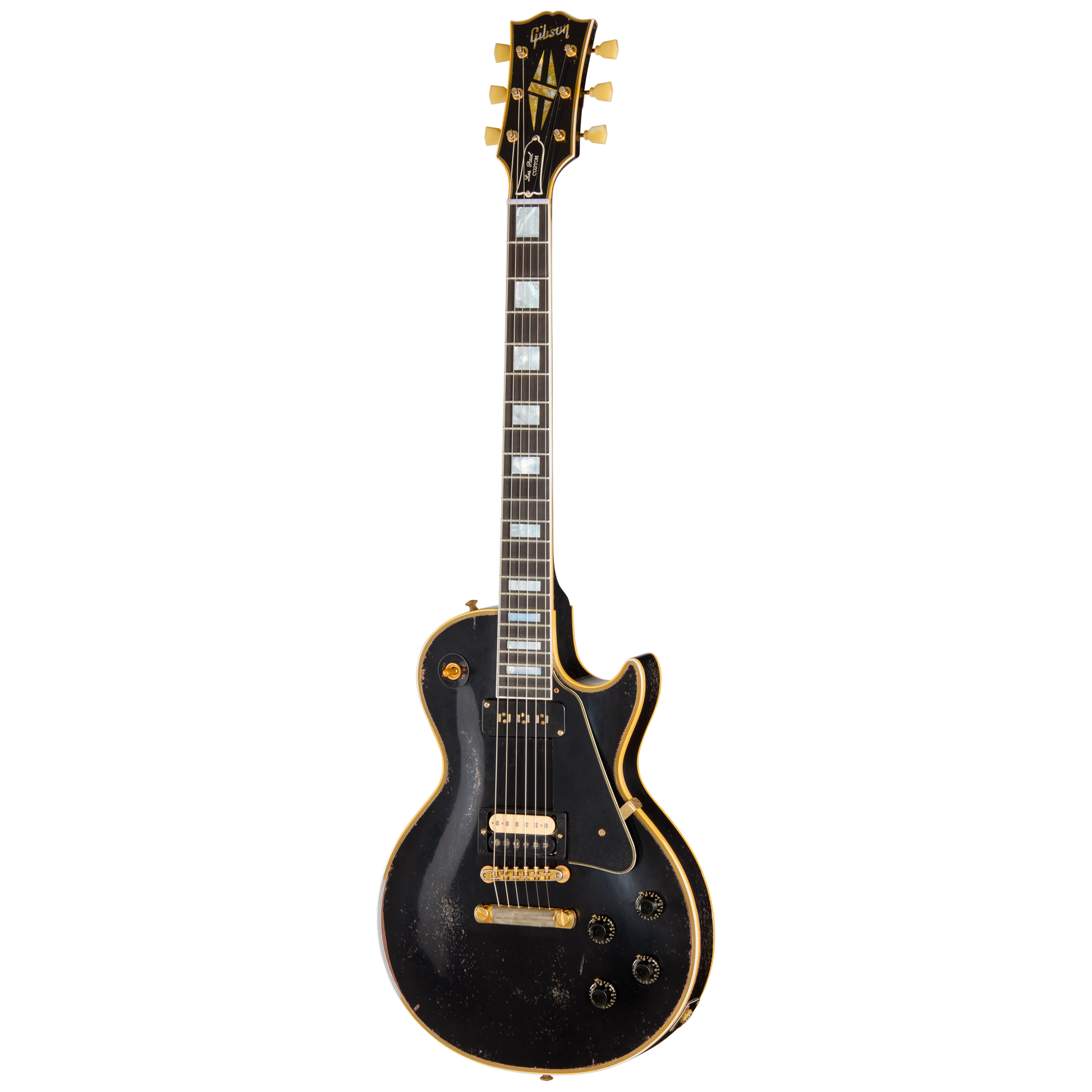 Gibson Custom LE 1954 Les Paul Custom Reissue with Humbucker, Heavy Aged, Ebony