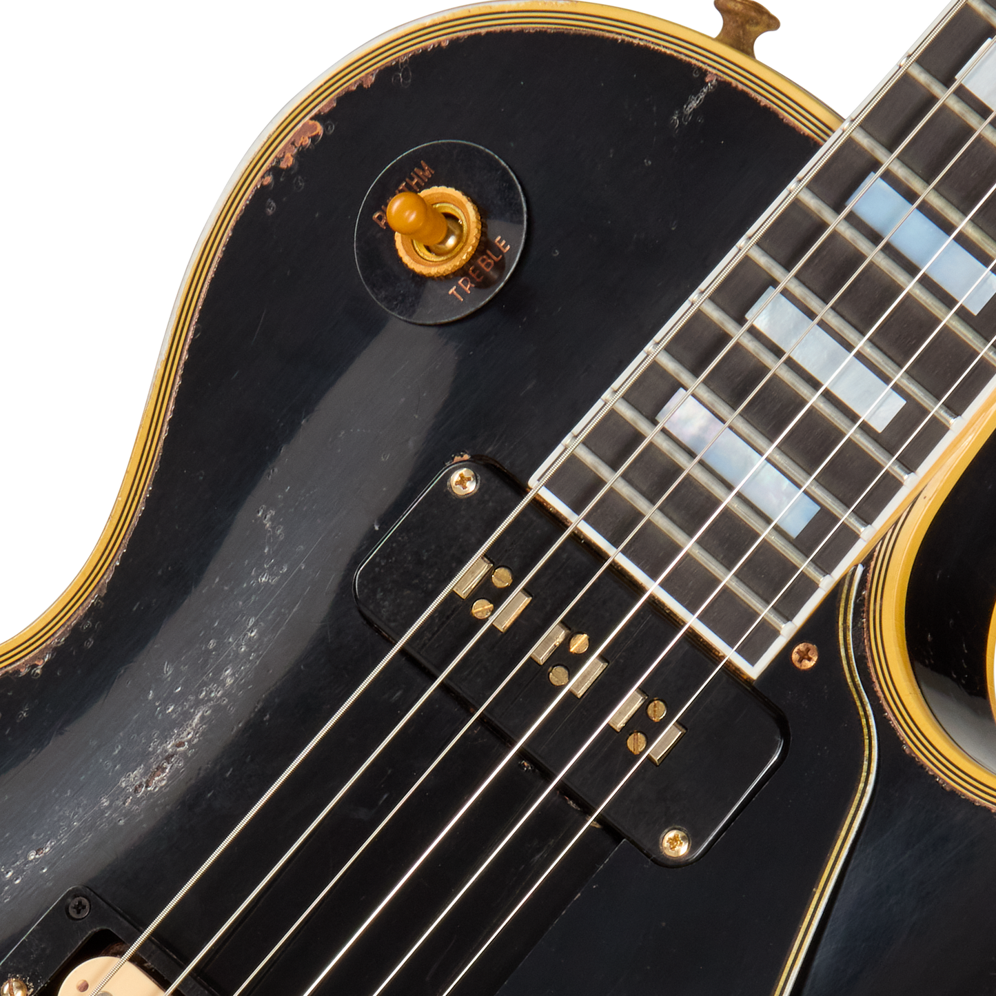 Gibson Custom LE 1954 Les Paul Custom Reissue with Humbucker, Heavy Aged, Ebony