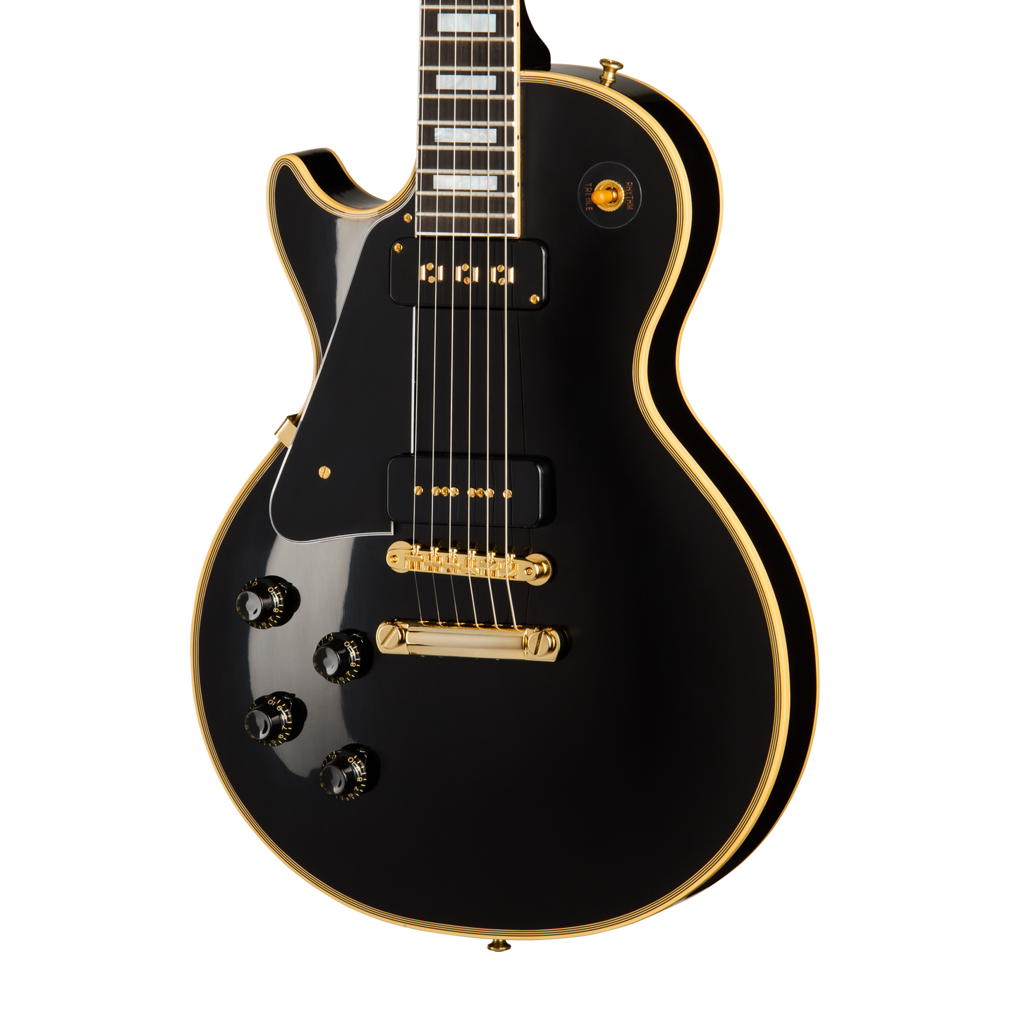 Gibson Custom 1954 Les Paul Custom Reissue, Left-Handed, VOS, Ebony